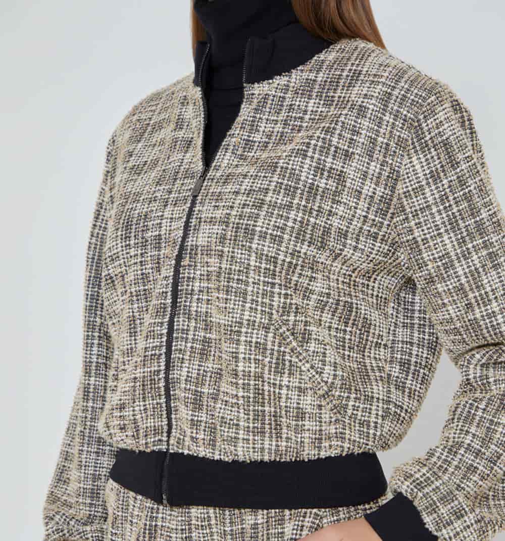 Chaqueta bomber manga larga - miniatura 4