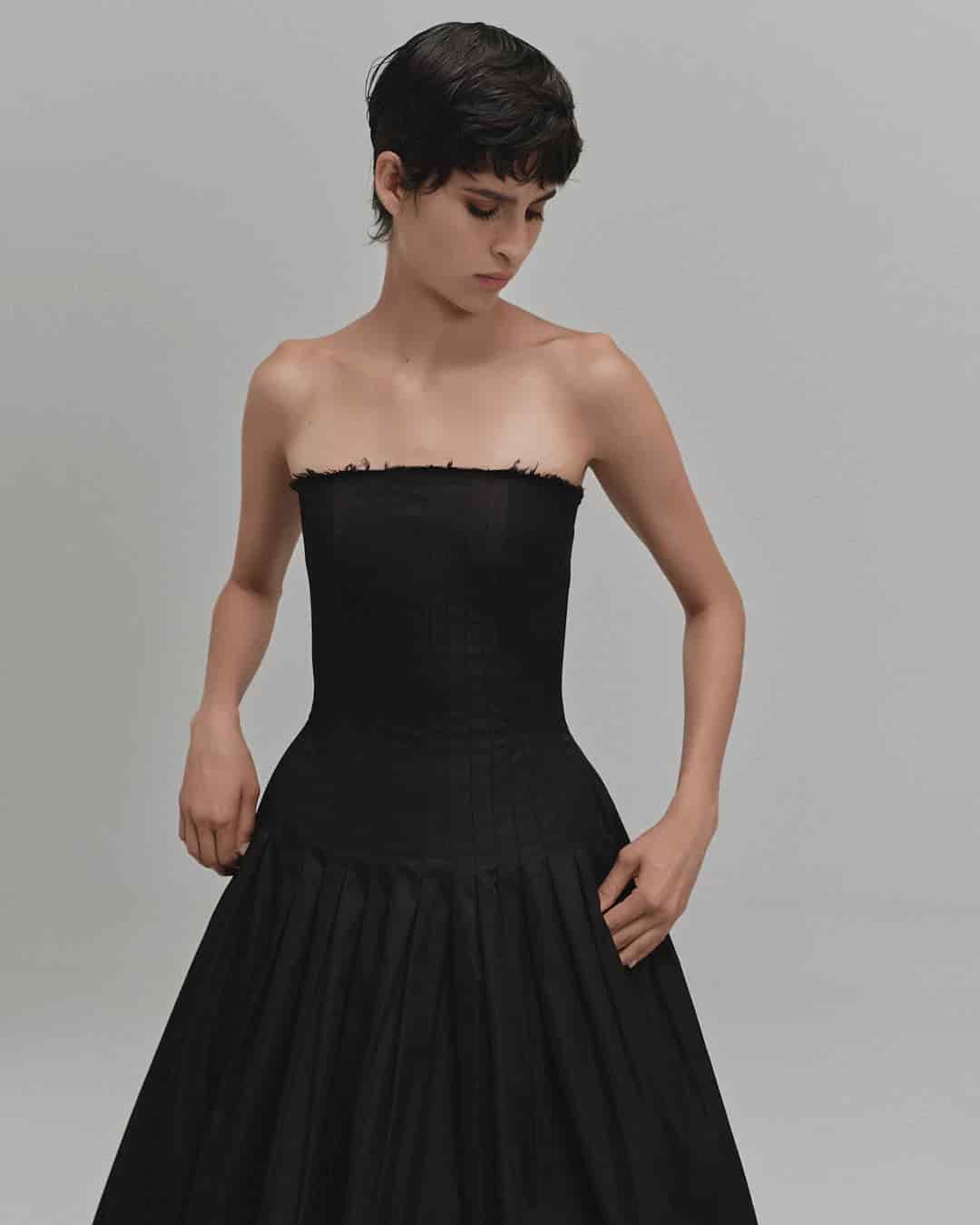 "CAMELIA" MIDI DRESS - miniatura 6
