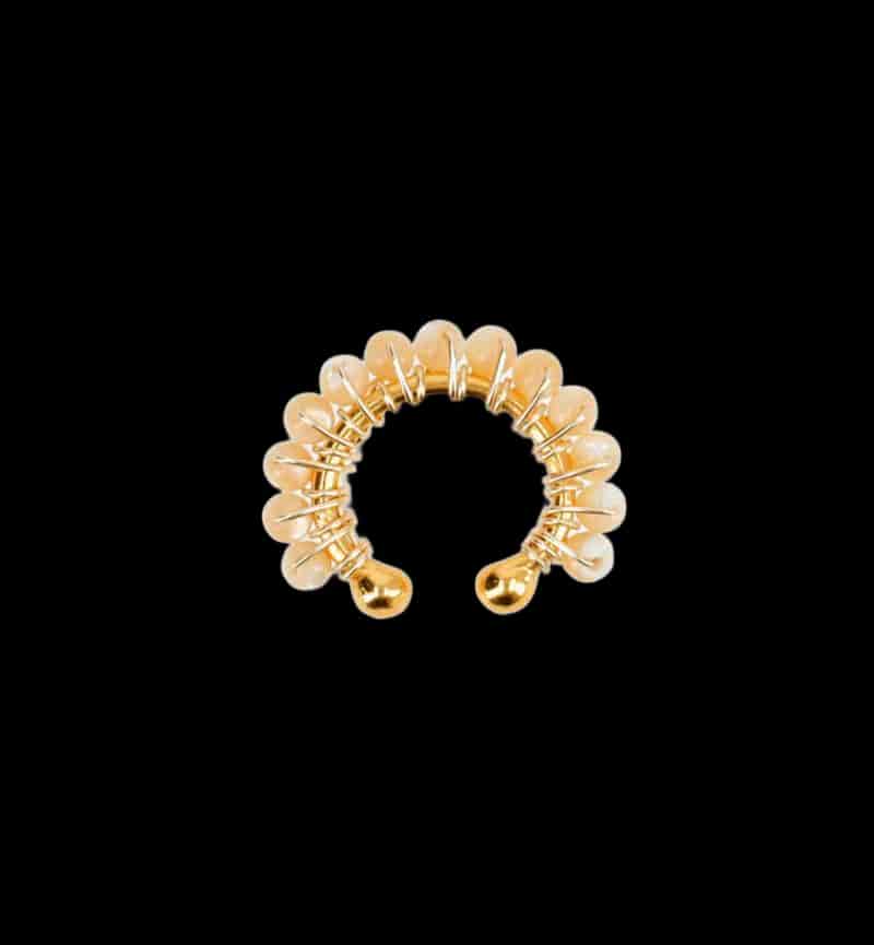 Ear Cuff de Piedra de Río Grande - miniatura 1