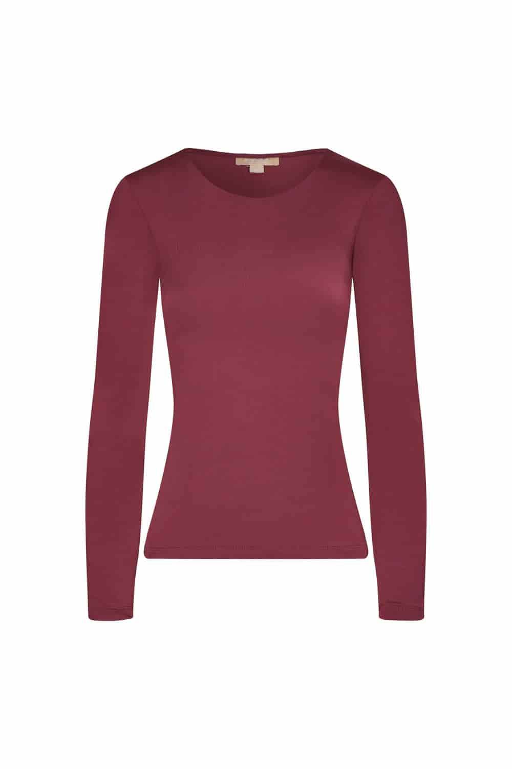 Blusa hana vinotinto - miniatura 1