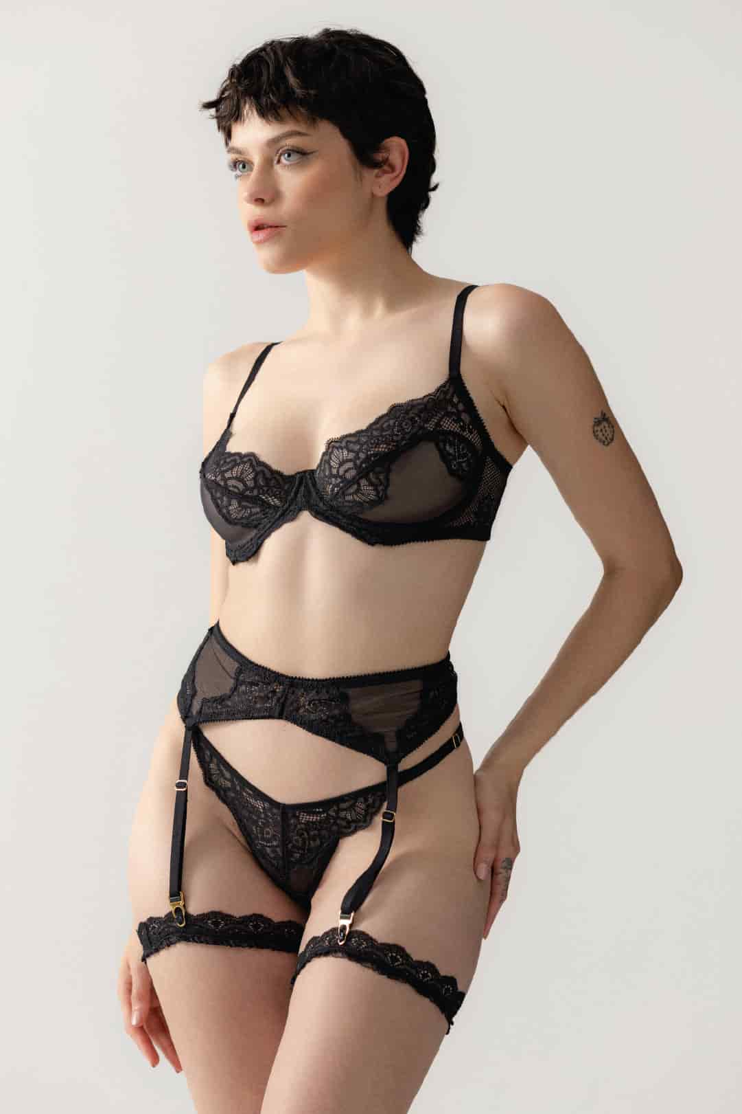 LIGUERO HERMES NEGRO - miniatura 2