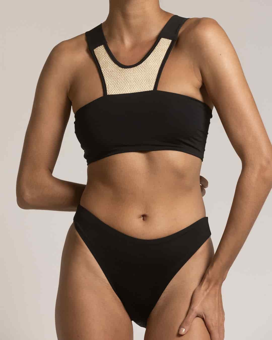 LETICIA BOTTOM / Negro - miniatura 2
