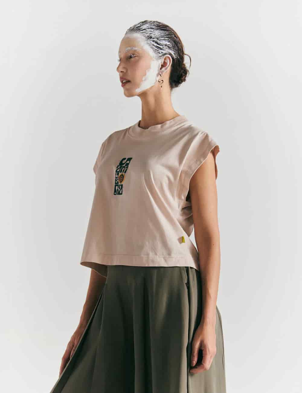 Camiseta Manga casco Nirvana Curuba Mujer - miniatura 8