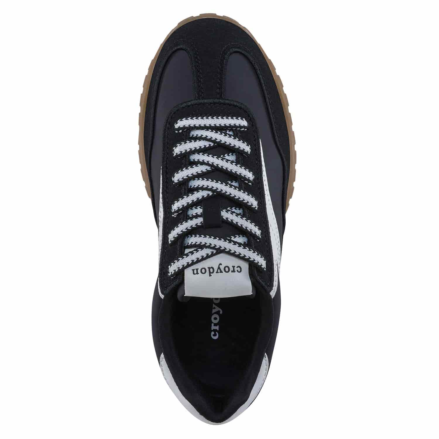 Tenis Urbanos Zilmo Negro Croydon Para Mujer - miniatura 6