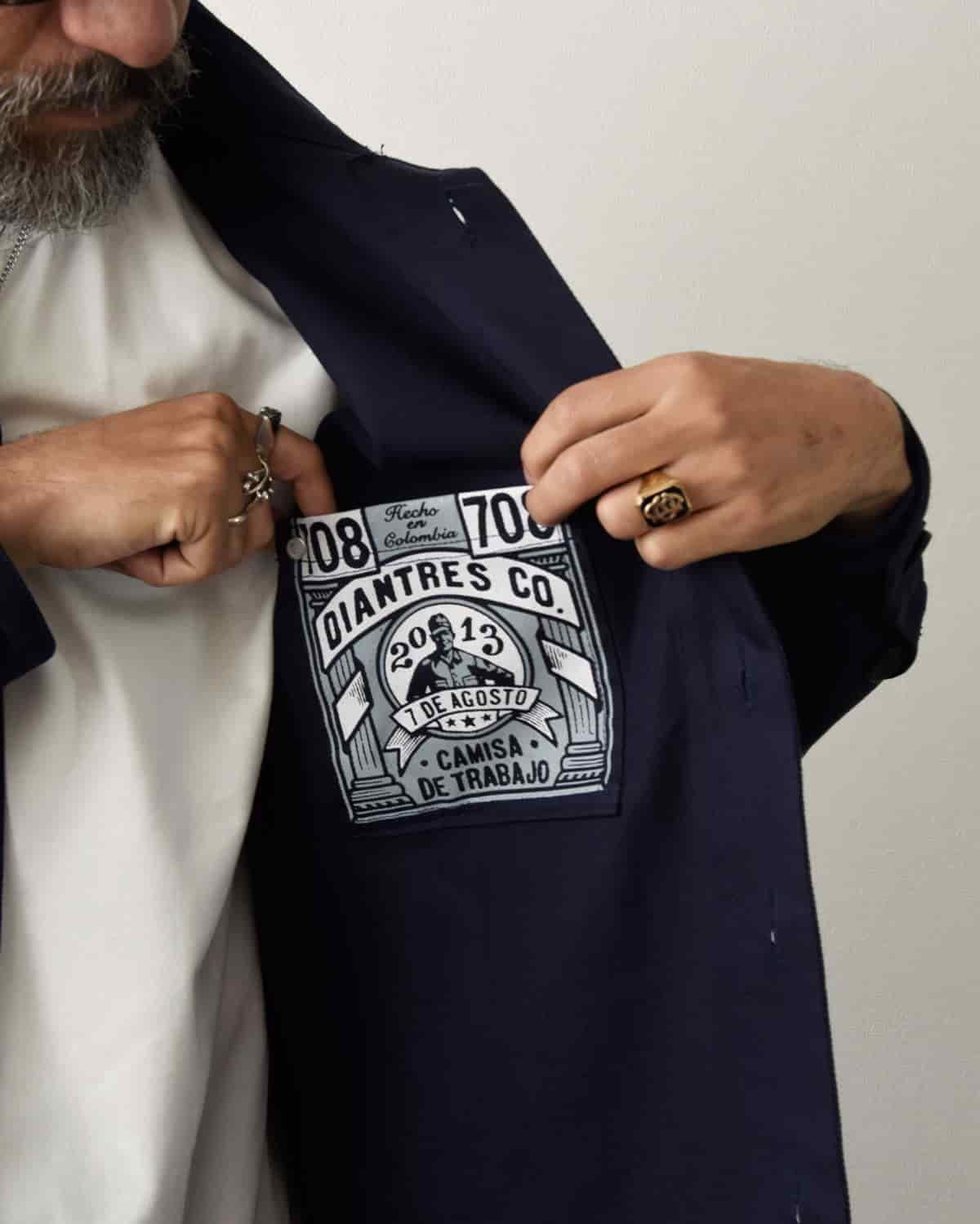 CAMISA 708 AZUL - miniatura 2