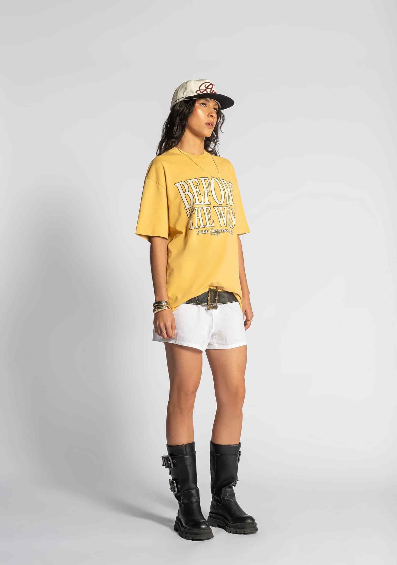 Before The West mustard t-shirt - miniatura 6