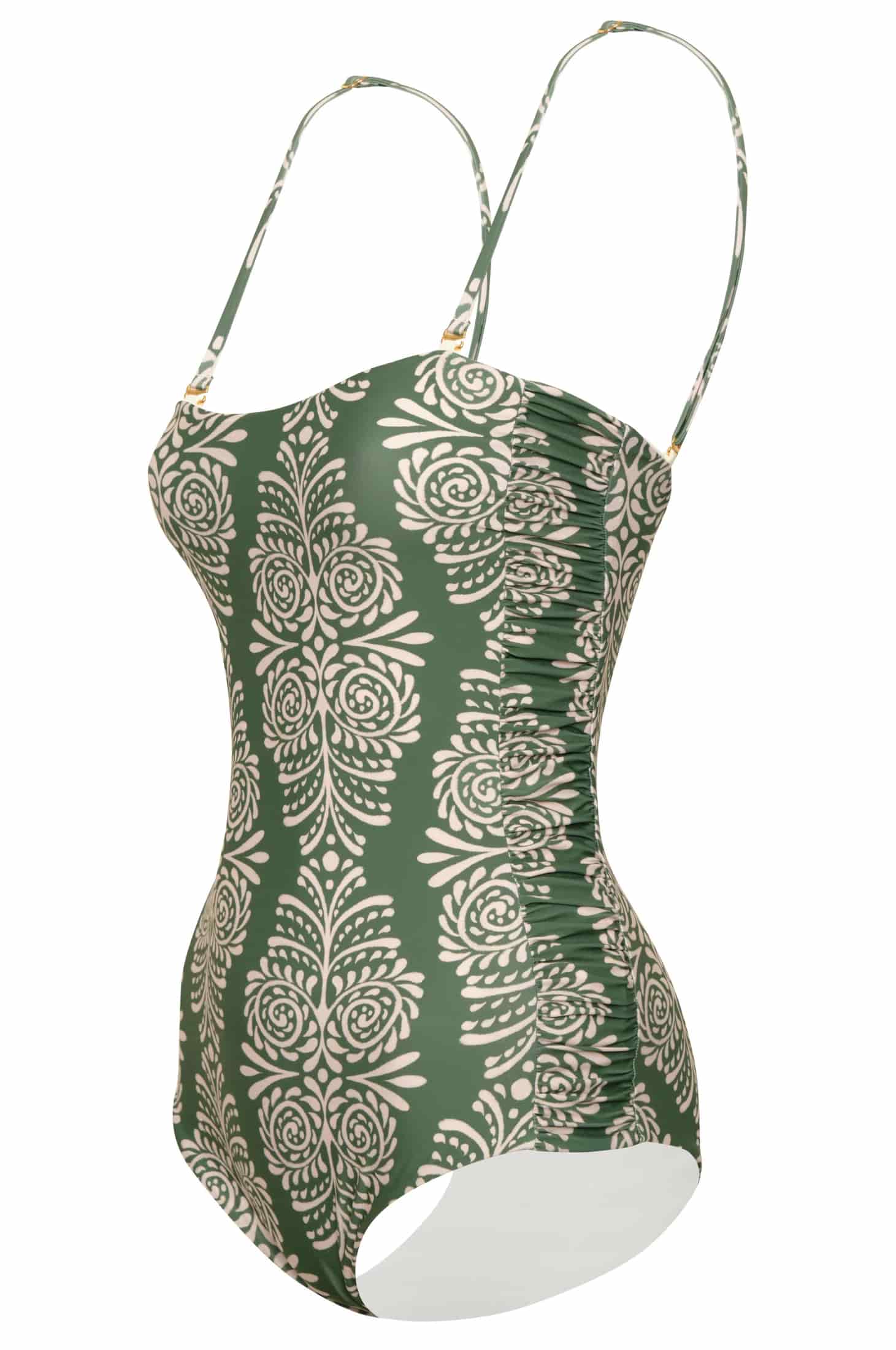 Las Balsas One Piece / Green Arabesque - miniatura 4