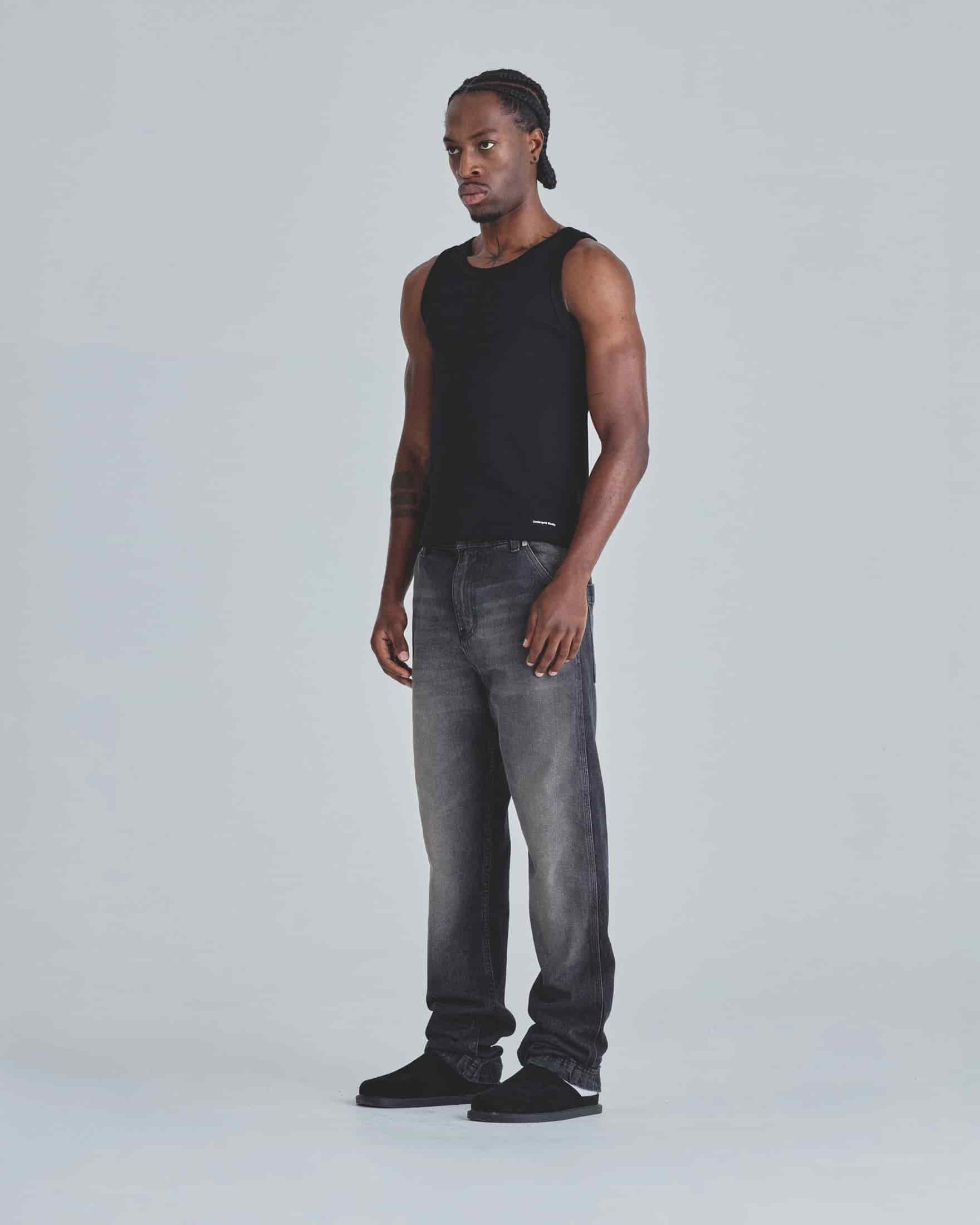 Line Undergold Studio Tank Top Black - miniatura 5