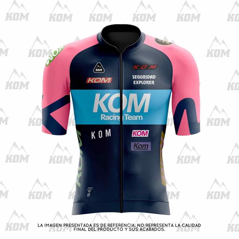 Pre venta - Jersey Ciclismo Unisex Tour manga corta Equipo KOM - miniatura 1