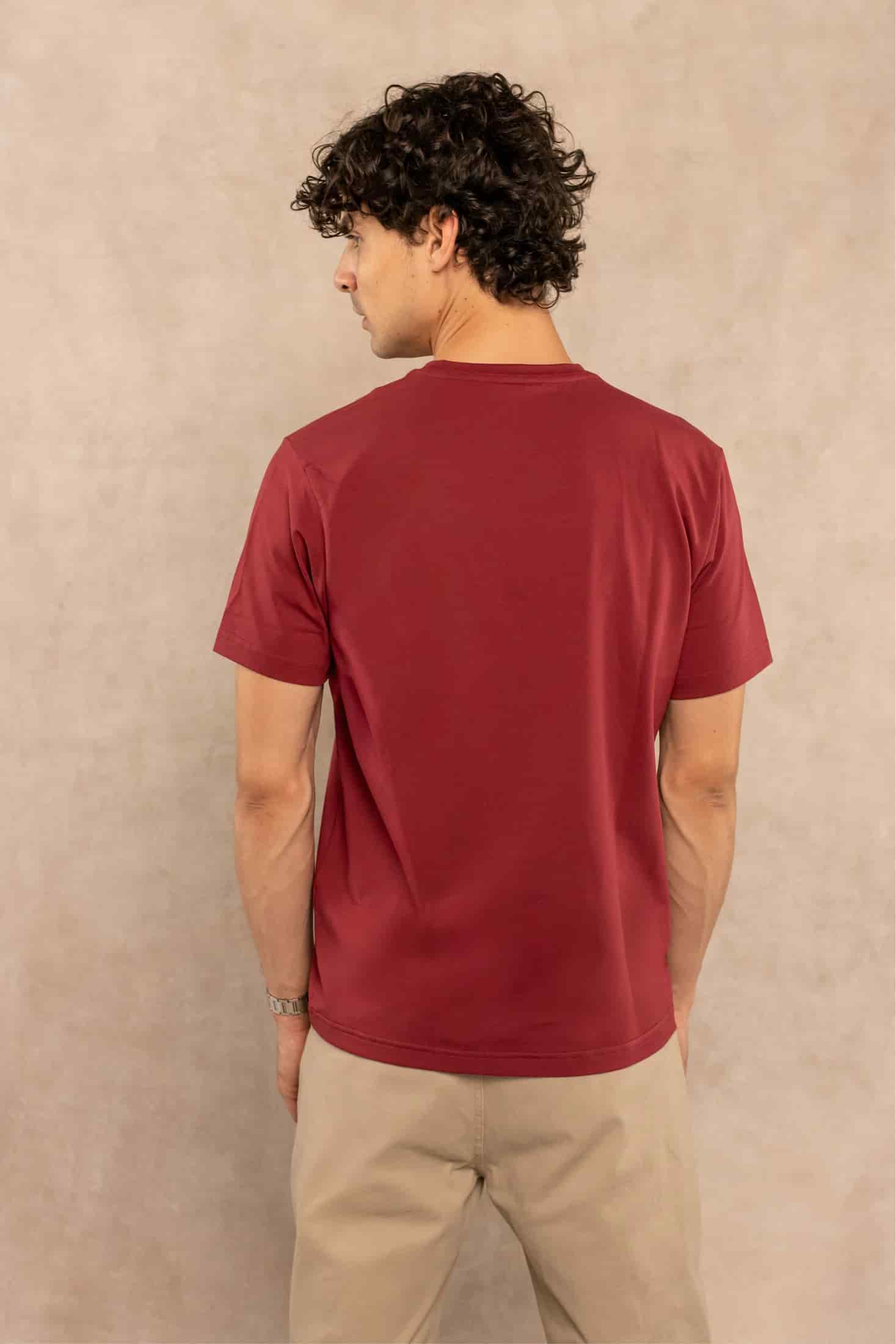 Camiseta Antimanchas Vinotinto - Talla Regular - miniatura 5