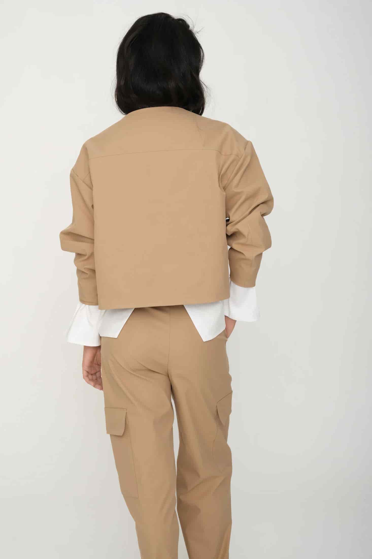 Chaqueta Habla Camel - miniatura 6