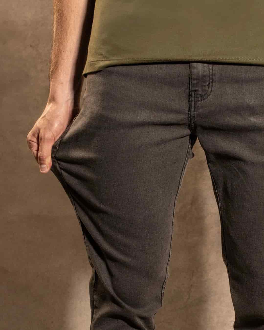 Jean Elastico Gris Oscuro - Slim Fit - miniatura 2