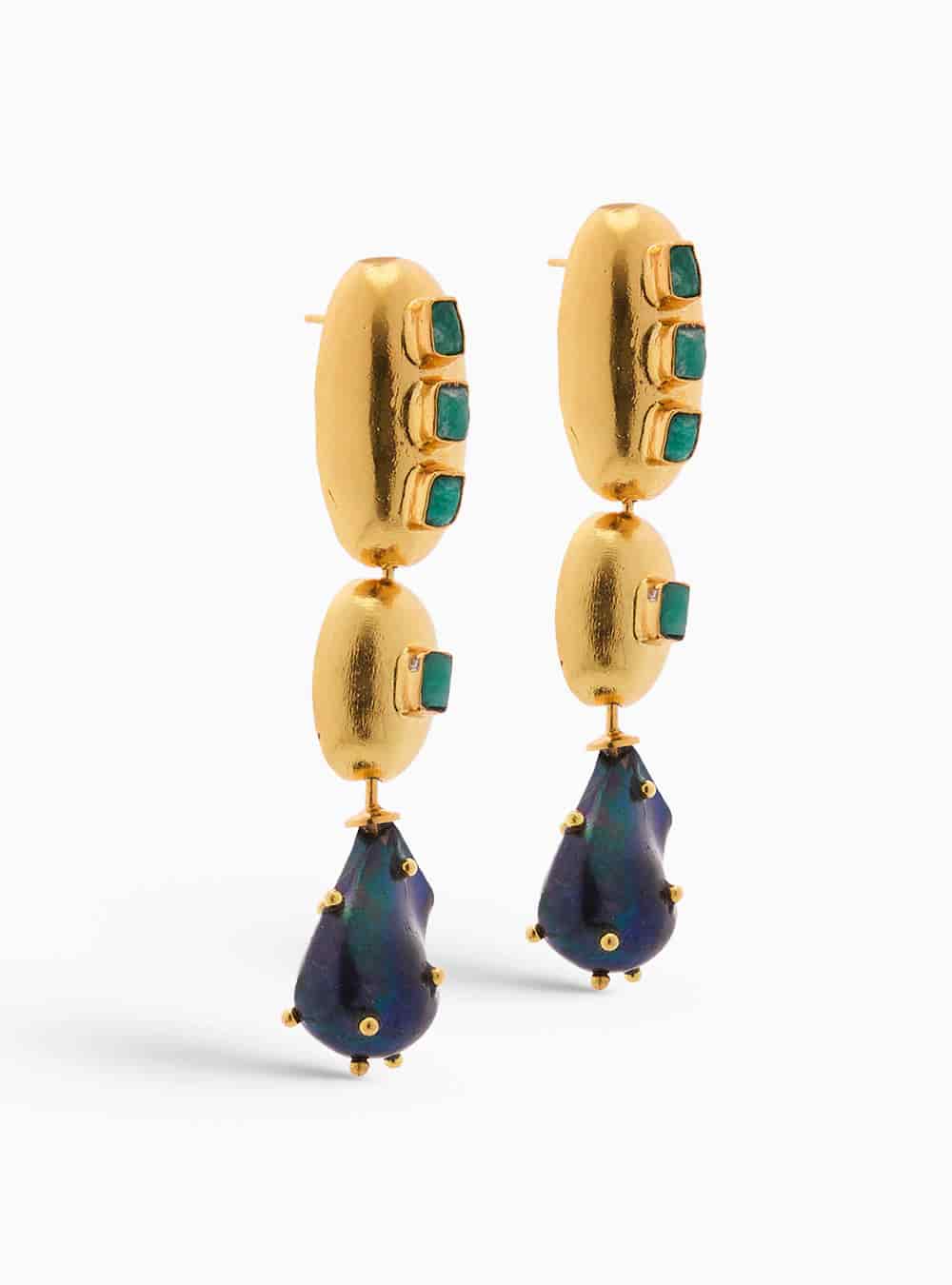 Bossa Noire Mid Earrings - miniatura 1