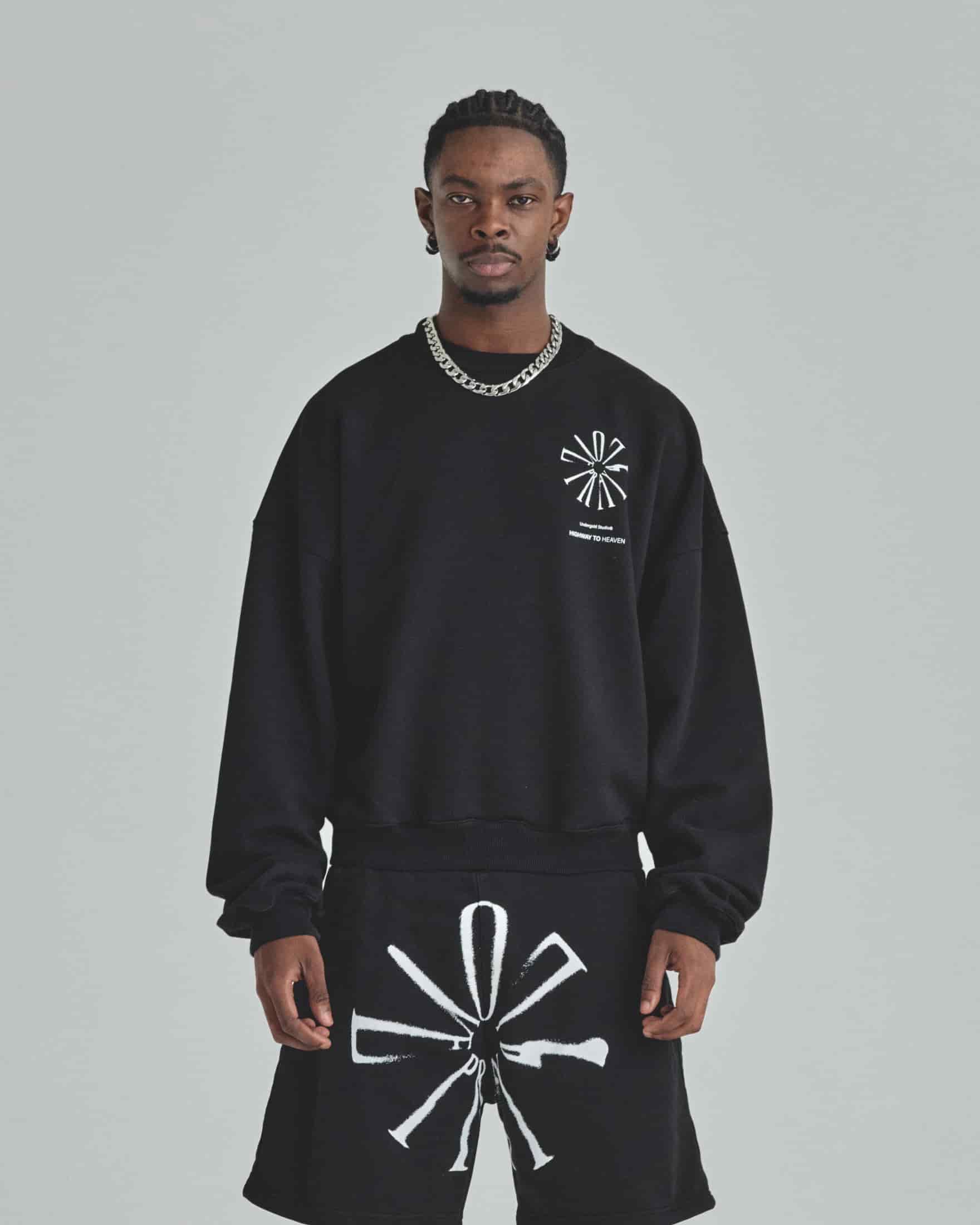 Spring Pray 4 Love Boxy Fit Crewneck Black - miniatura 2