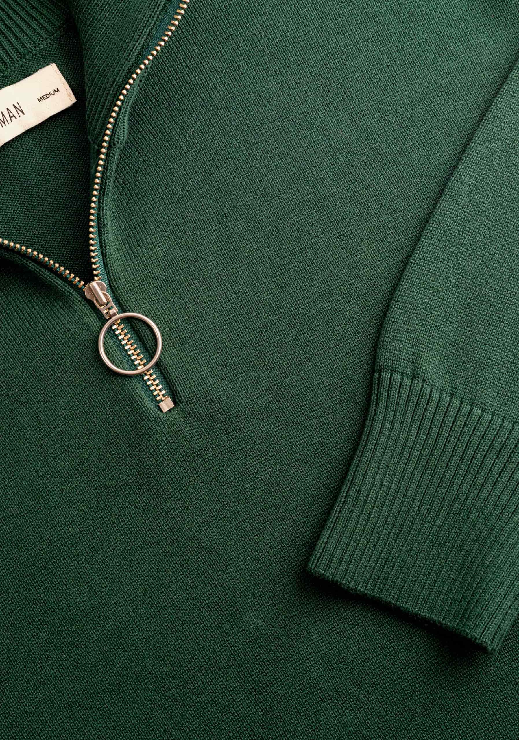 Saco H Prescolt Half Zip Verde Bot - miniatura 2