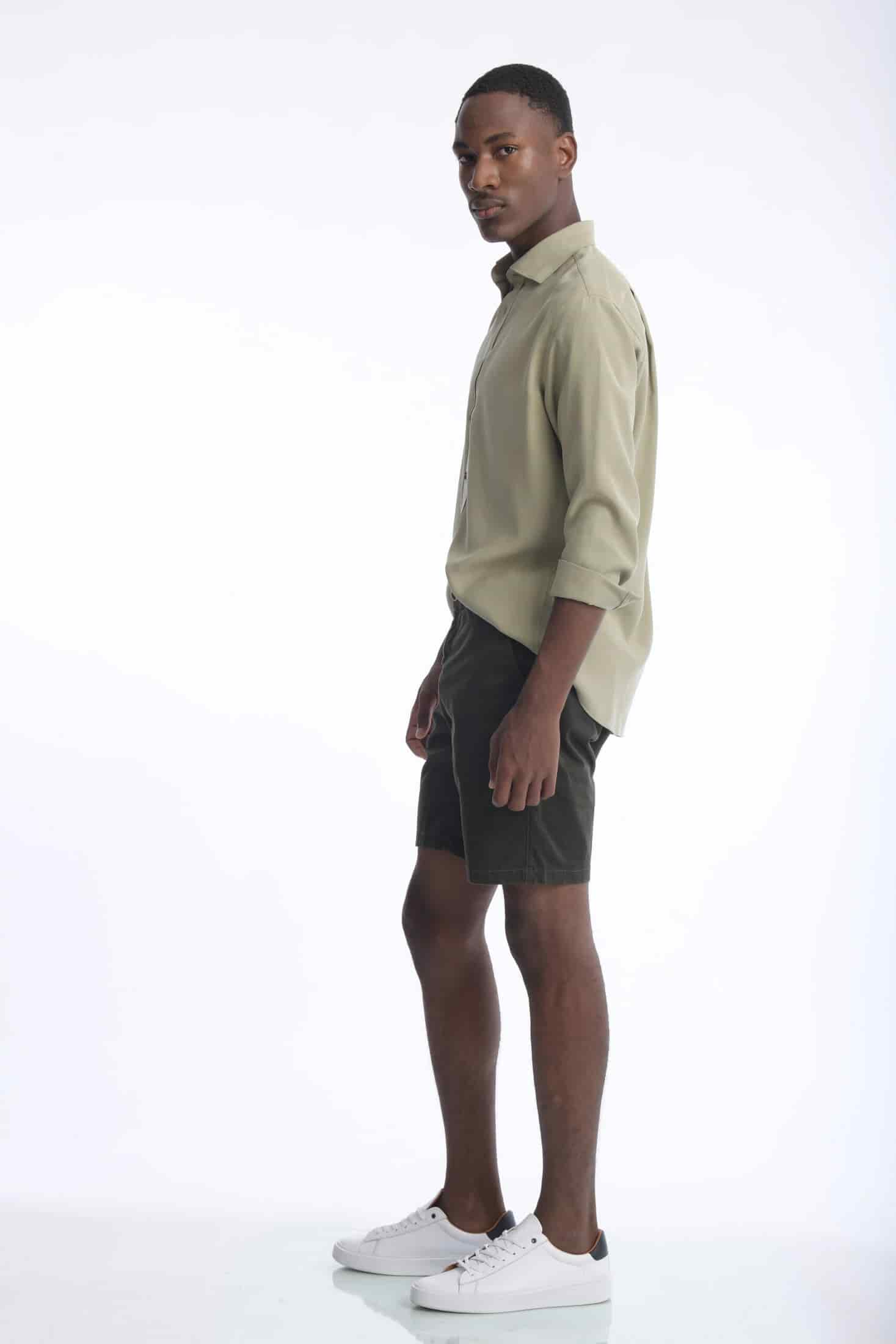 Camisa Cefiro Oliva - miniatura 7