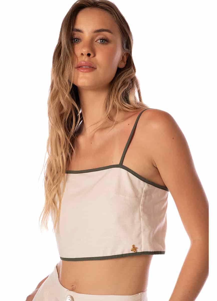 SAGE DUNES ZARIA CROP TOP 9506 - miniatura 1
