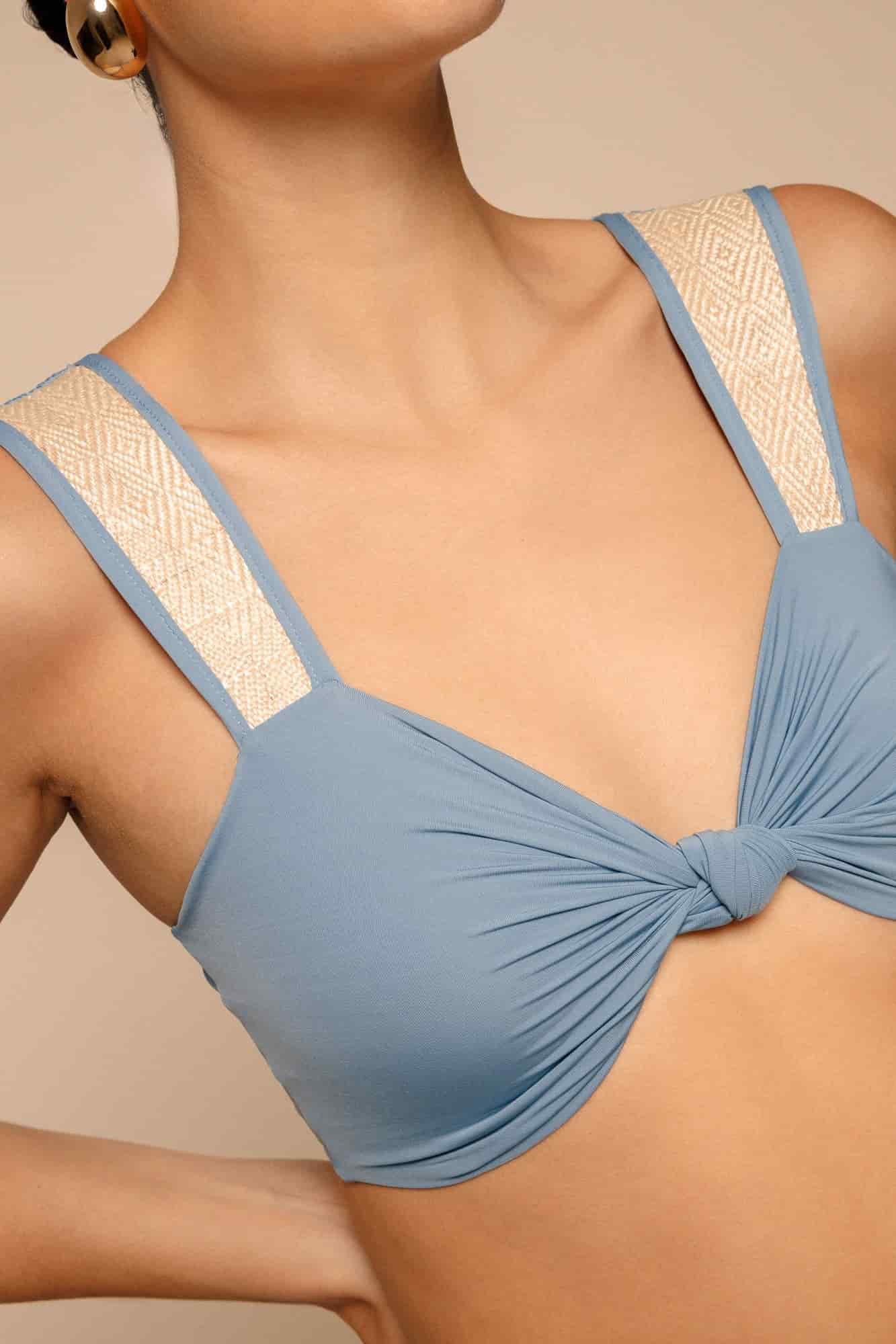 MIRIAM TOP / Azul Crema - miniatura 3