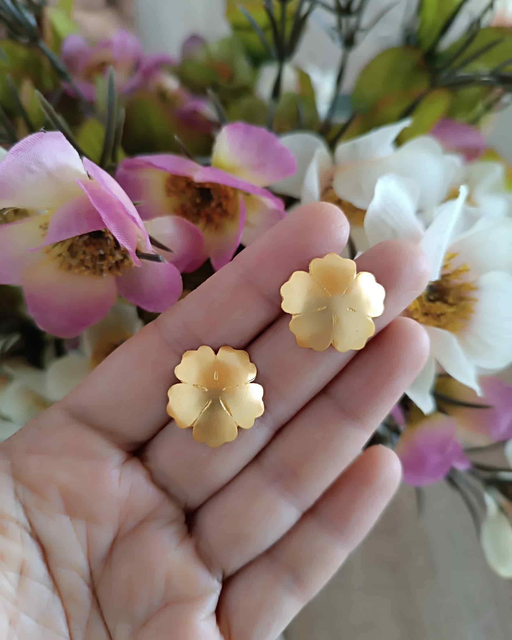 Aretes topos básicos Ninfa - miniatura 3
