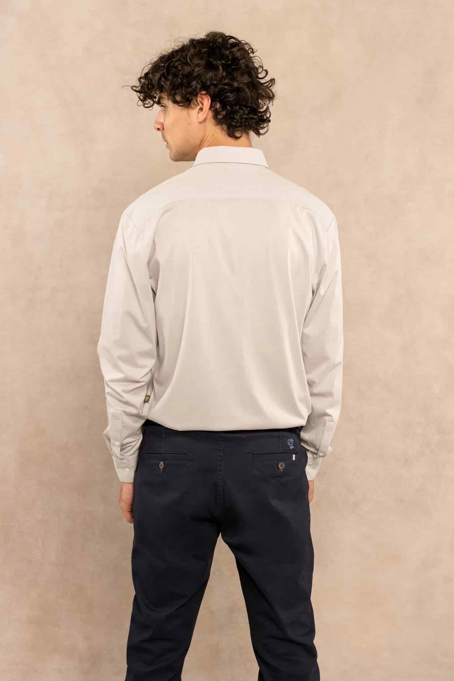 Camisa Jersey Gris - miniatura 4