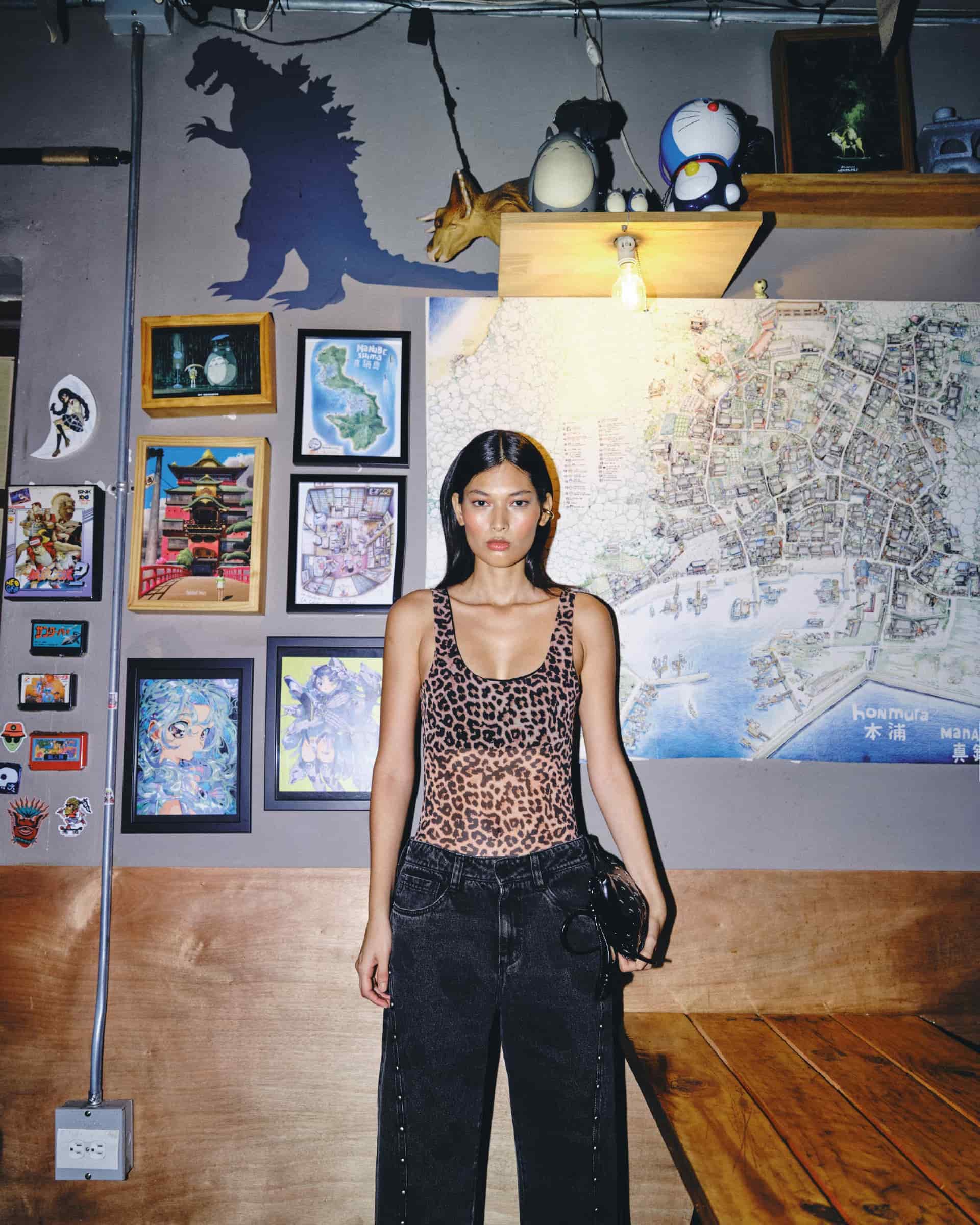 LEOPARD BODYSUIT - miniatura 5
