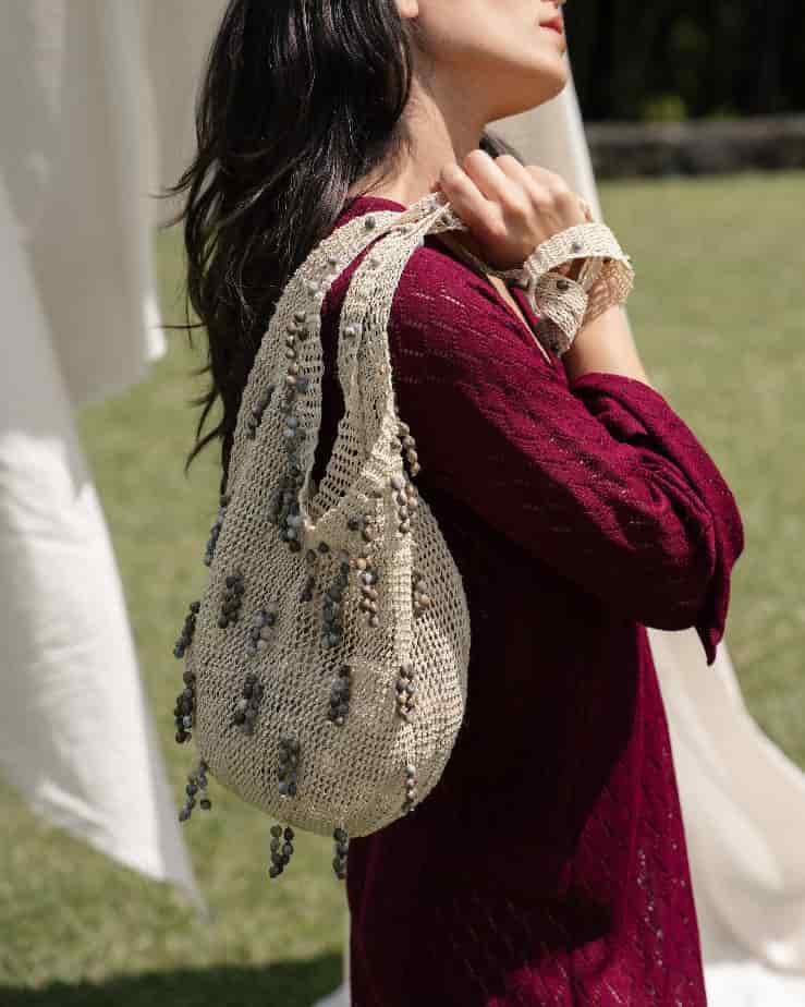 AYMA BAG IVORY - miniatura 3