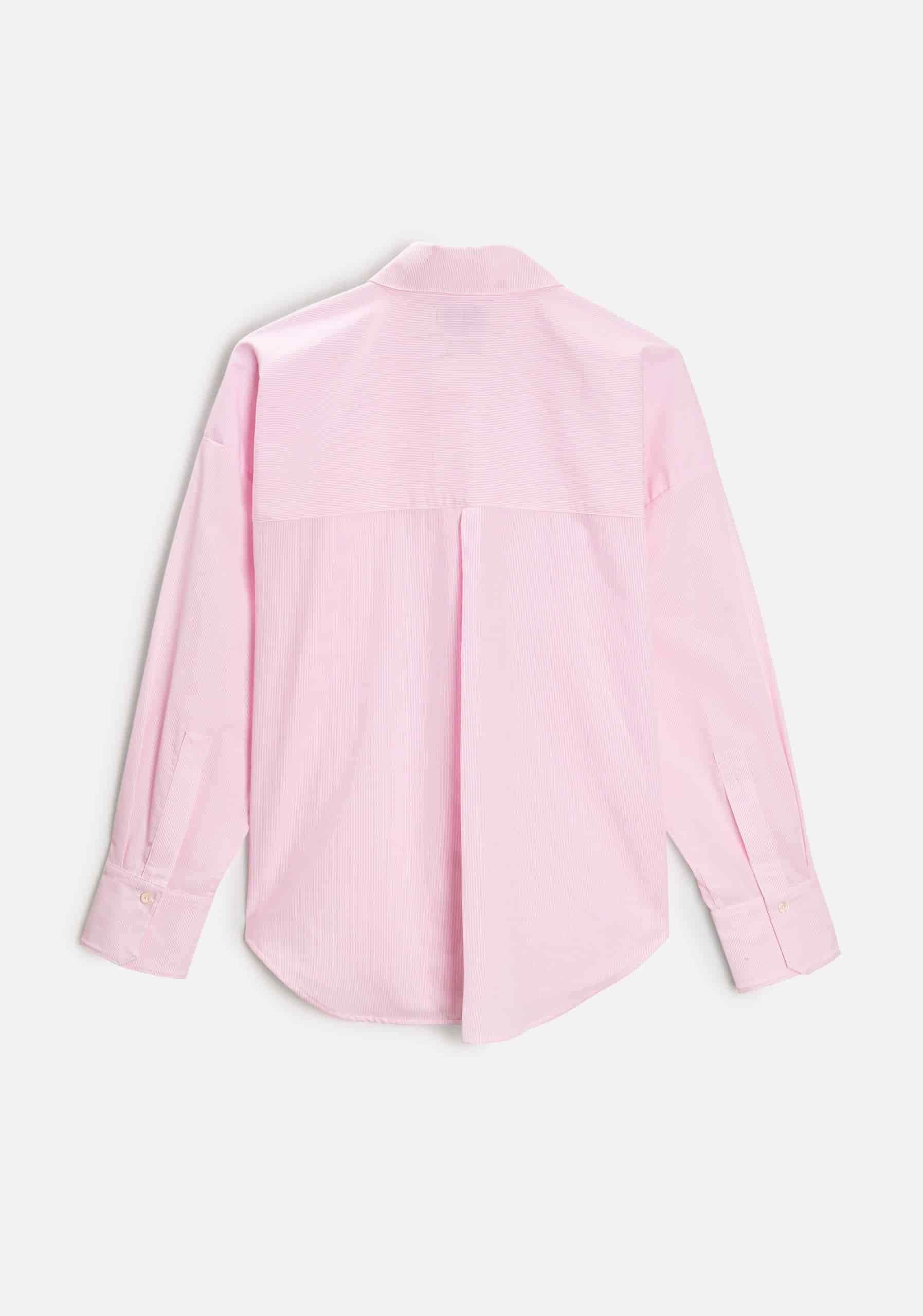 Camisa M Antonella Rayas Del Rosado - miniatura 5