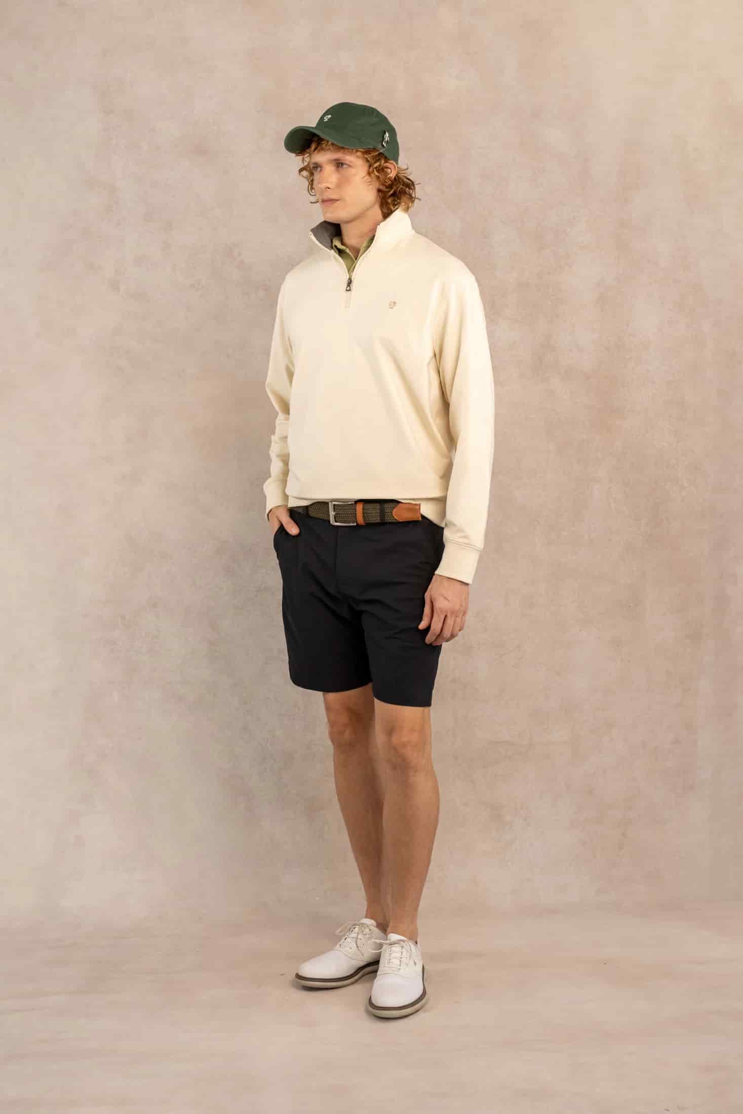 Halfzip Antimanchas Marfil - miniatura 3