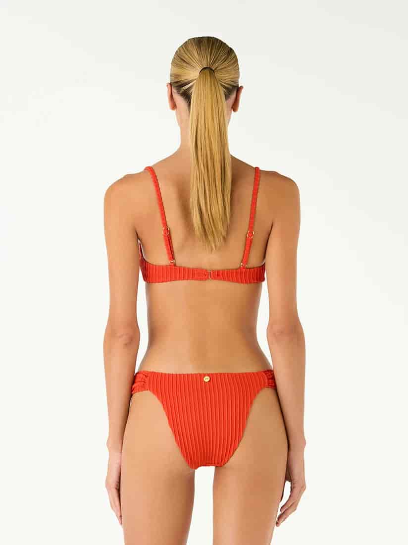 Top de Bikini Perla Shell Red - miniatura 4