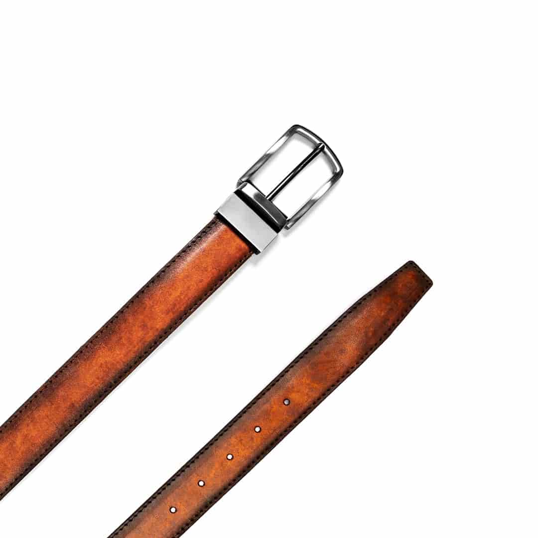 Cinturón Cognac Patina - miniatura 3