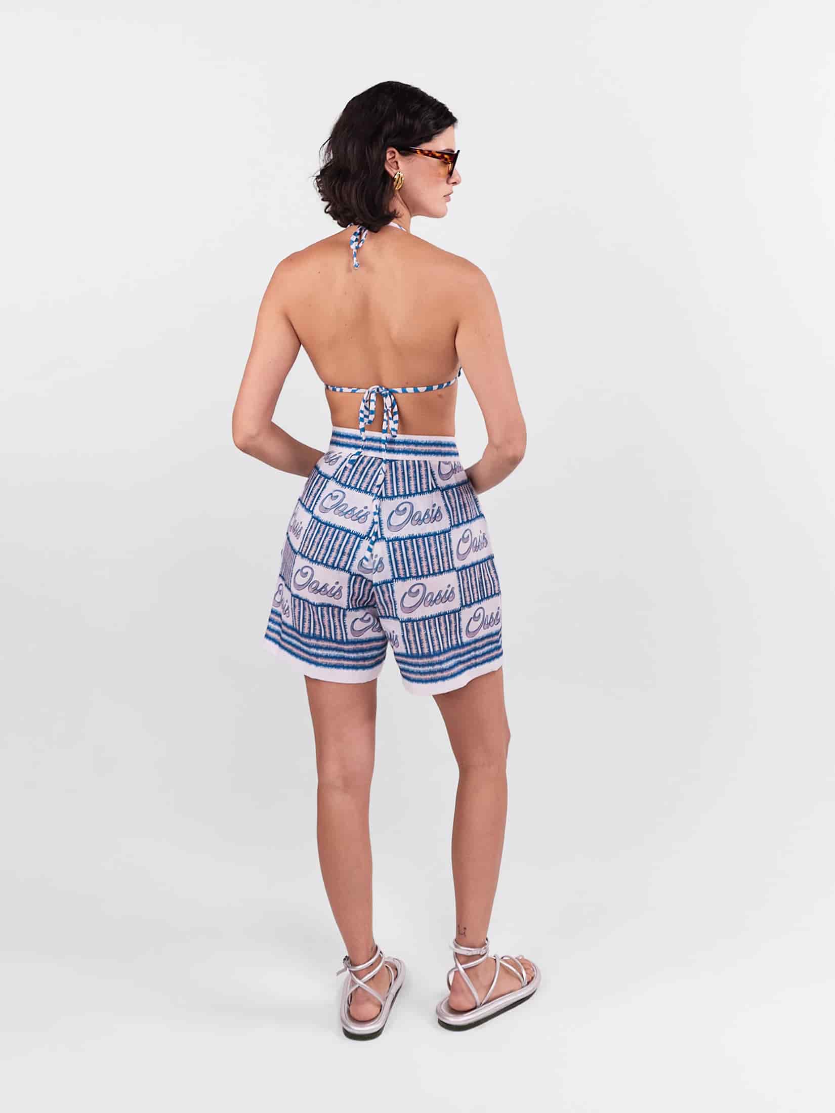 Short Oasis - Azul - miniatura 2