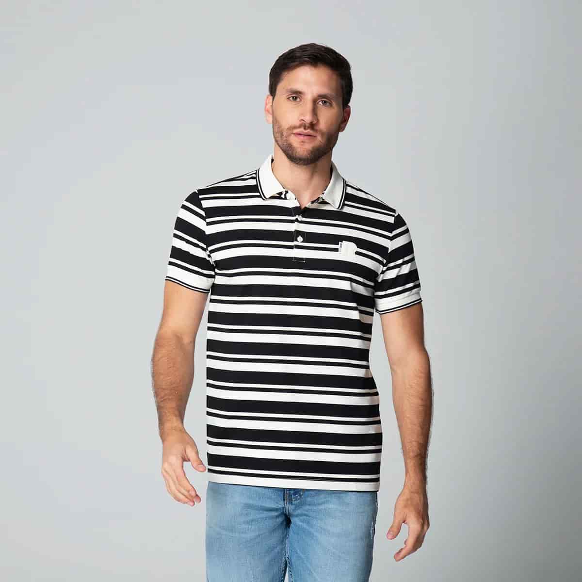 Camiseta Polo Slim Clark - miniatura 1