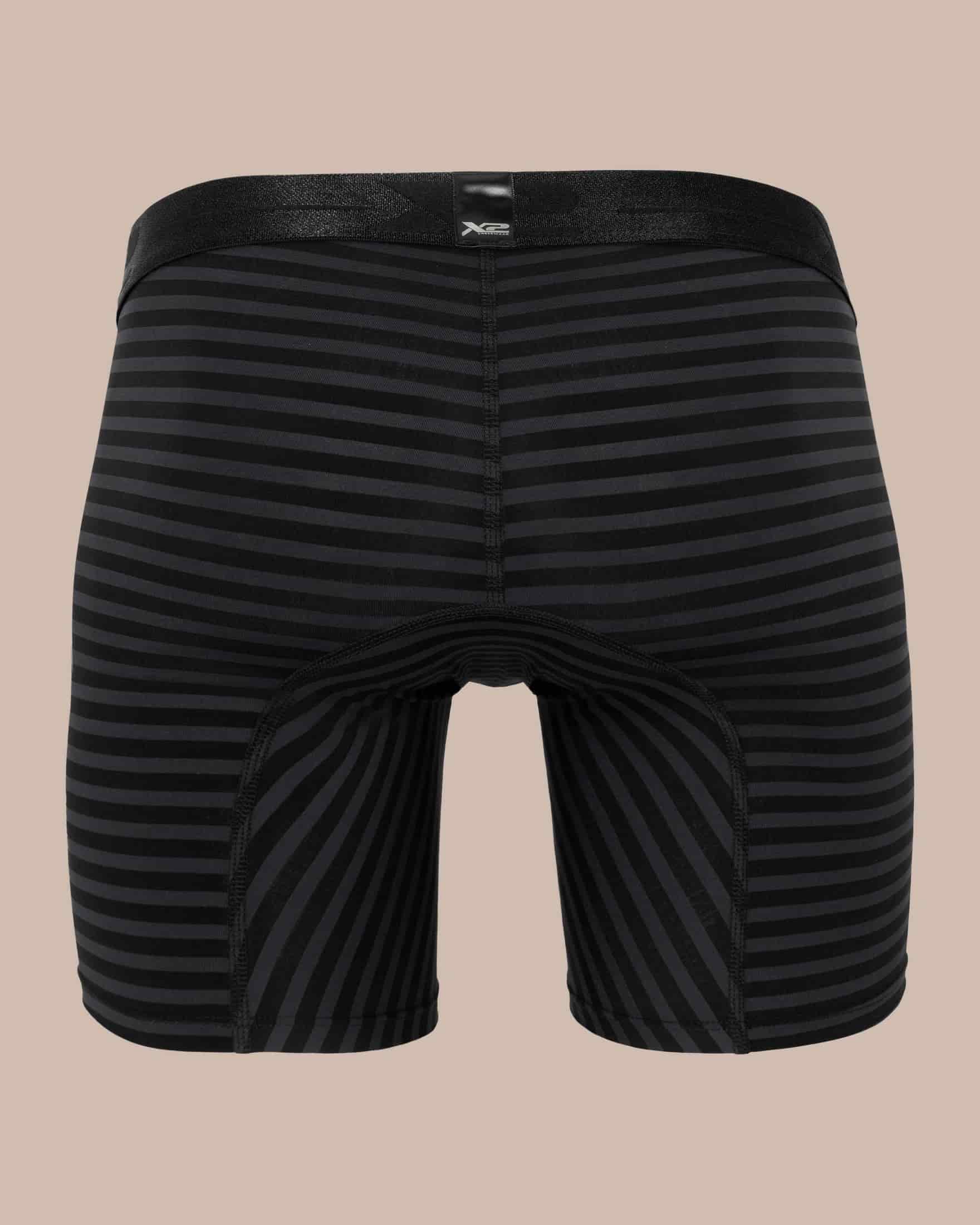 Bóxer Medio Fratello Nylon Negro X2 - miniatura 3