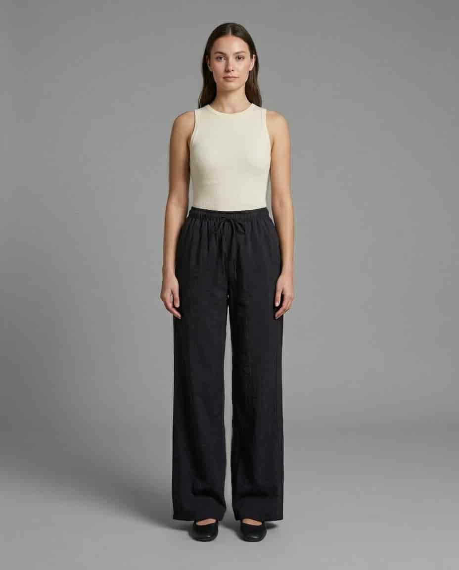 Pantalón Negro Jaspeado - miniatura 4