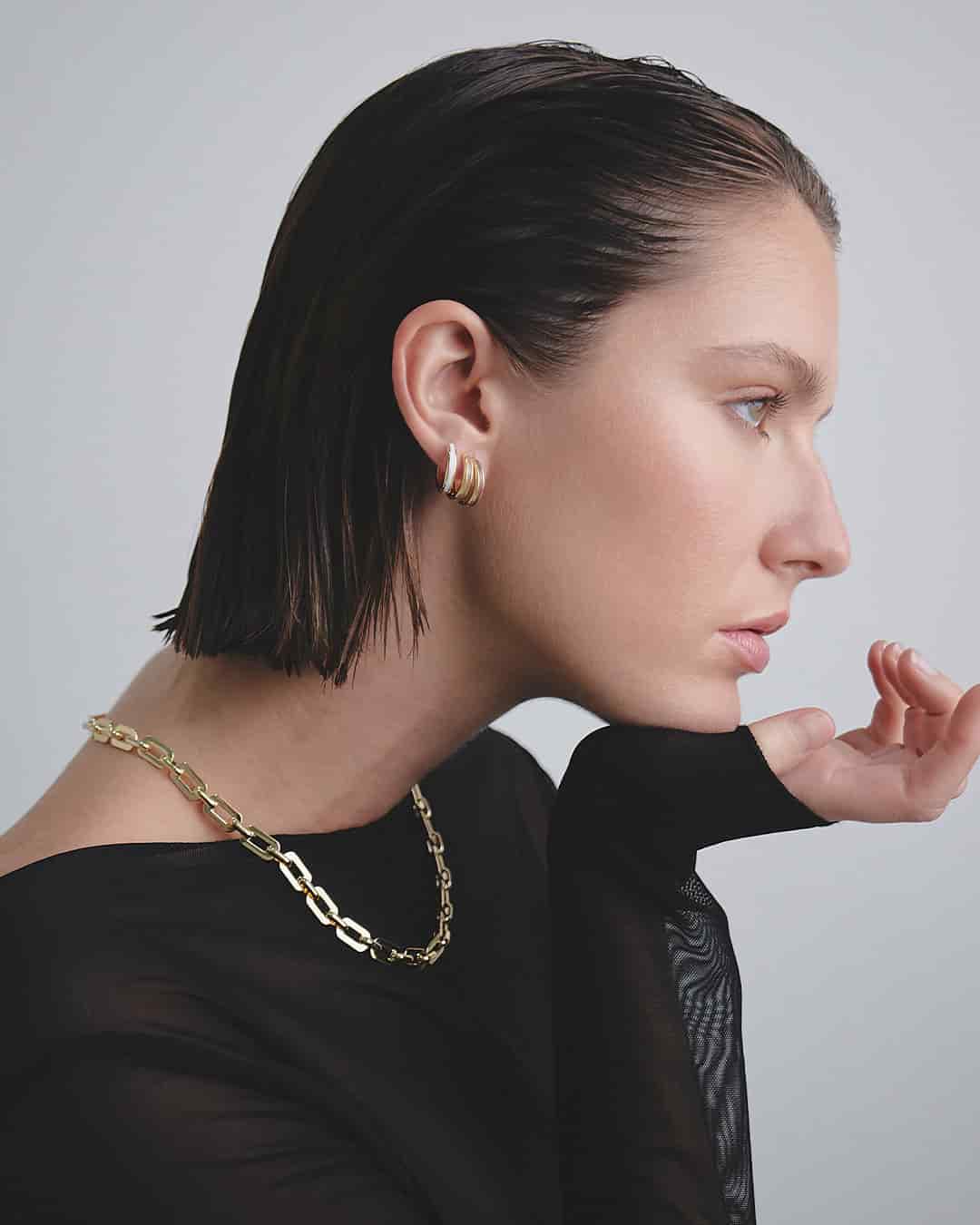 Collar Eslabones Oro - miniatura 6