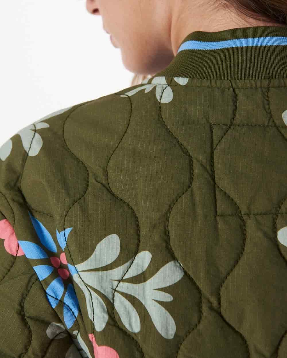 FLORAL QUILTED JACKET - miniatura 7