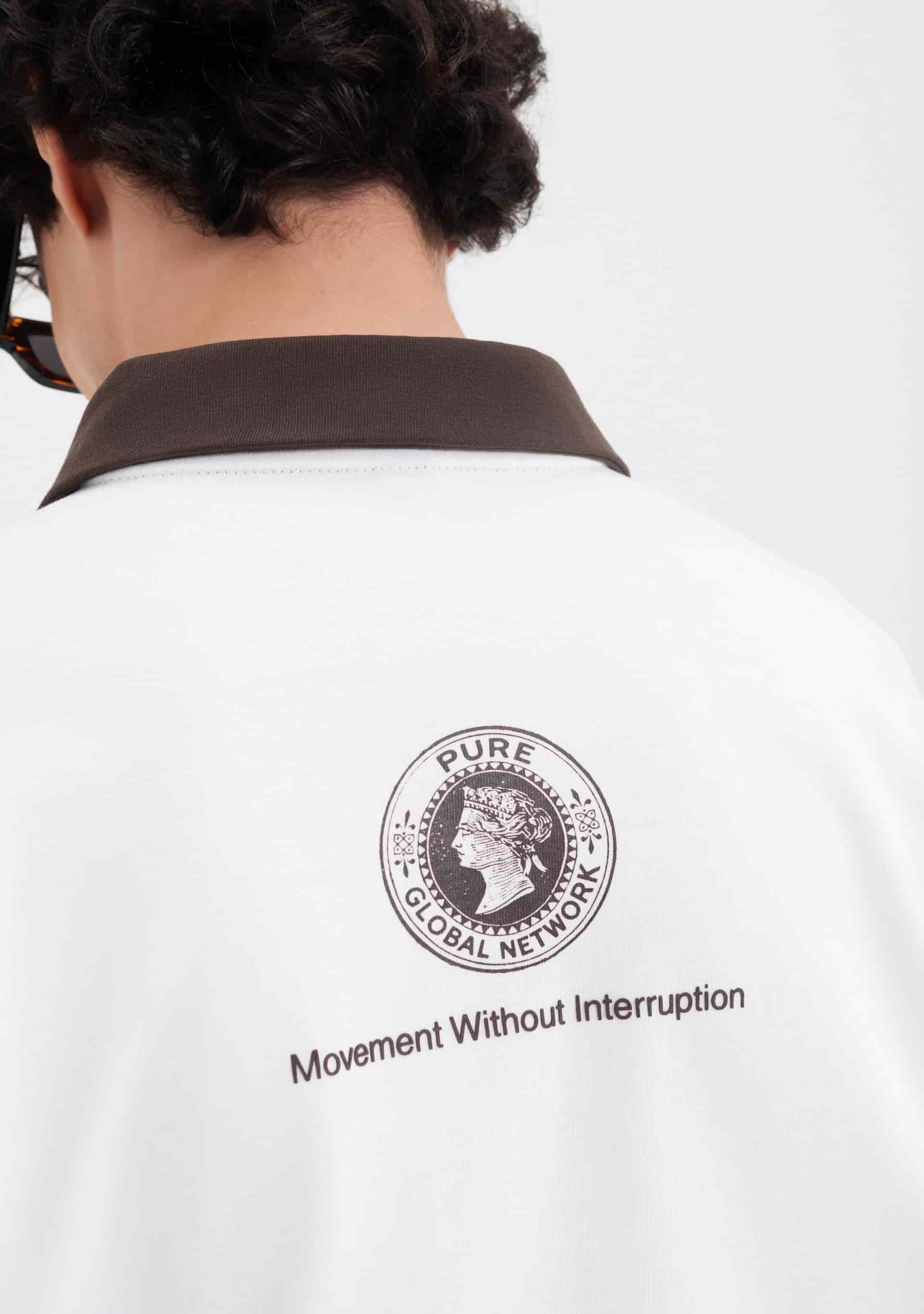 Across The Lines Ivory Polo - miniatura 8