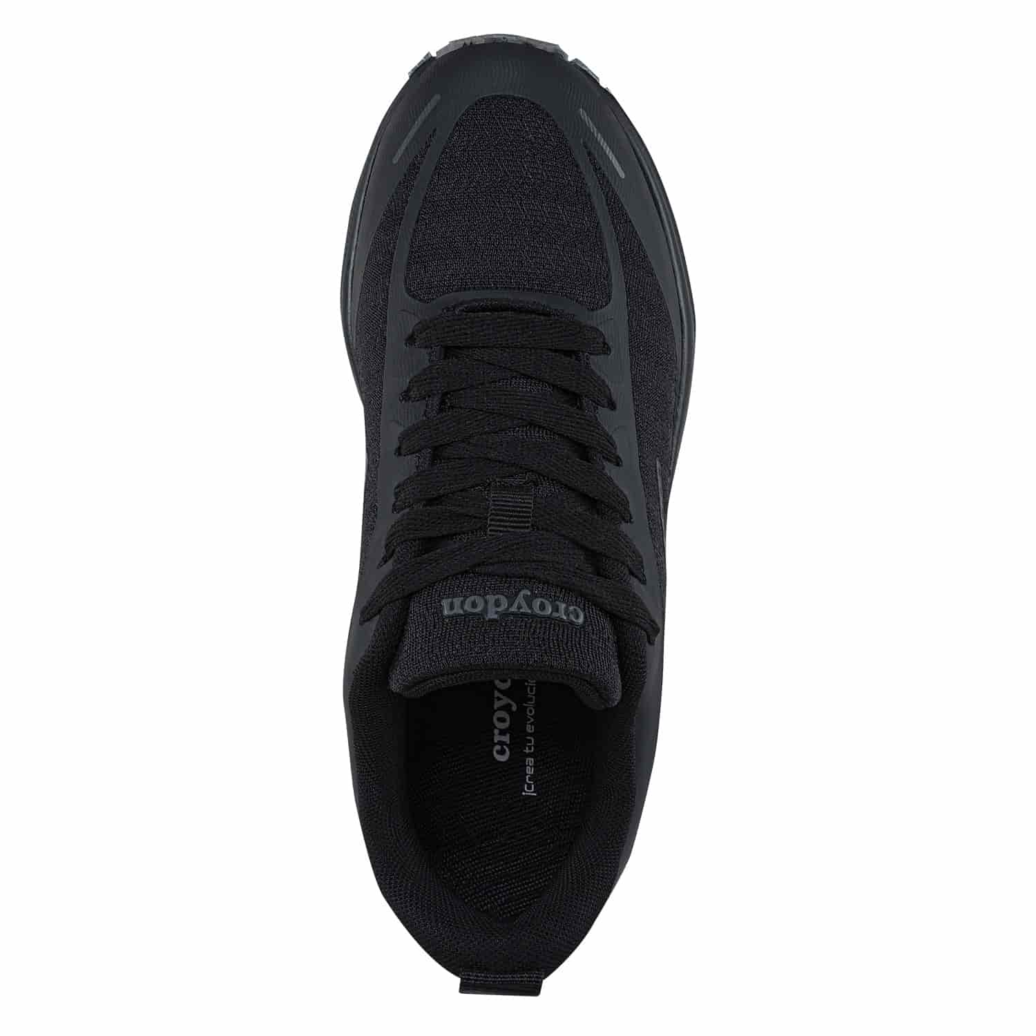 Tenis Running Wizod Negro-Negro Croydon Para Mujer - miniatura 4