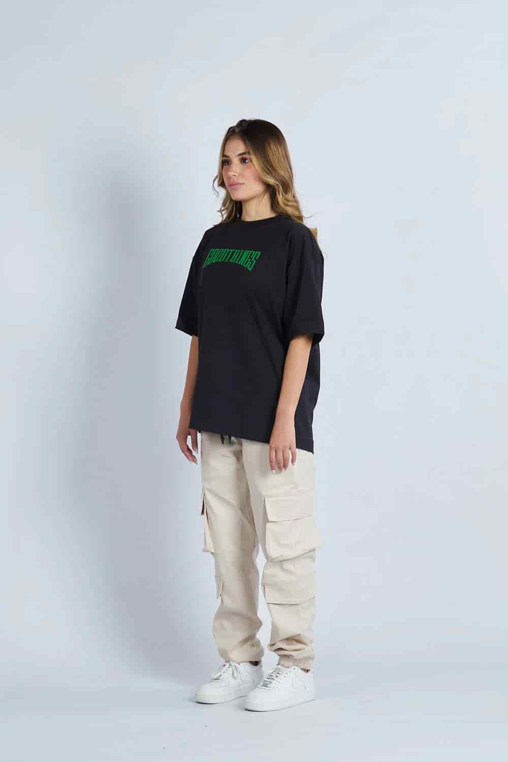 Camiseta oversize estampado Good Things Negro | DROP 03 | - miniatura 2