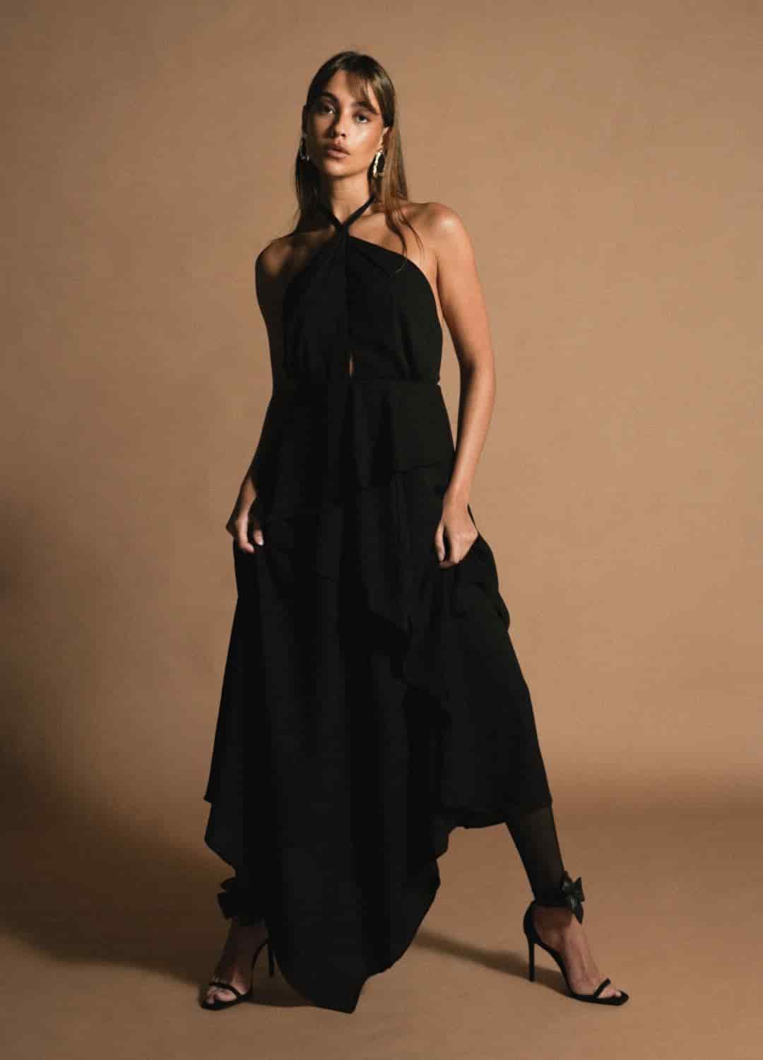 Vestido Rita Negro - miniatura 1