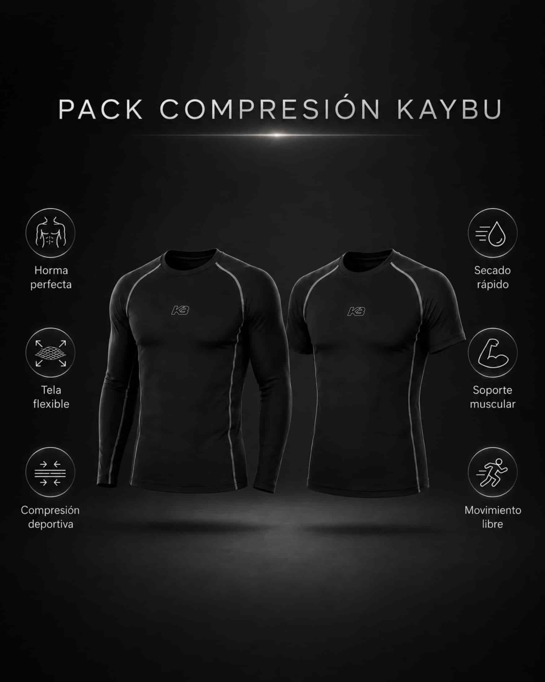 Pack Compresion X2 Ref 383 y 381 | KBMEN RF.416 - miniatura 5