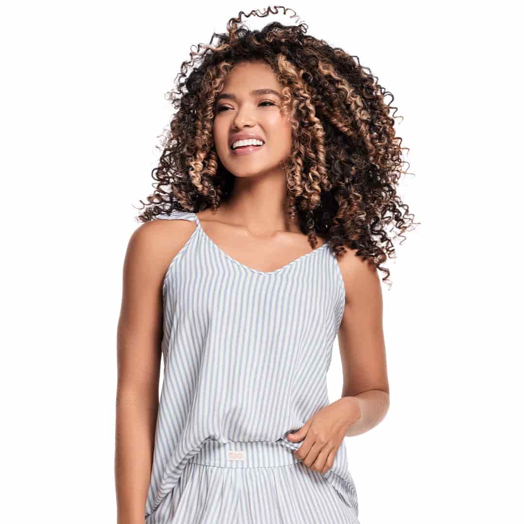 CAMISETA DE PIJAMA CON BOLANTES EN CARGADERAS - miniatura 2