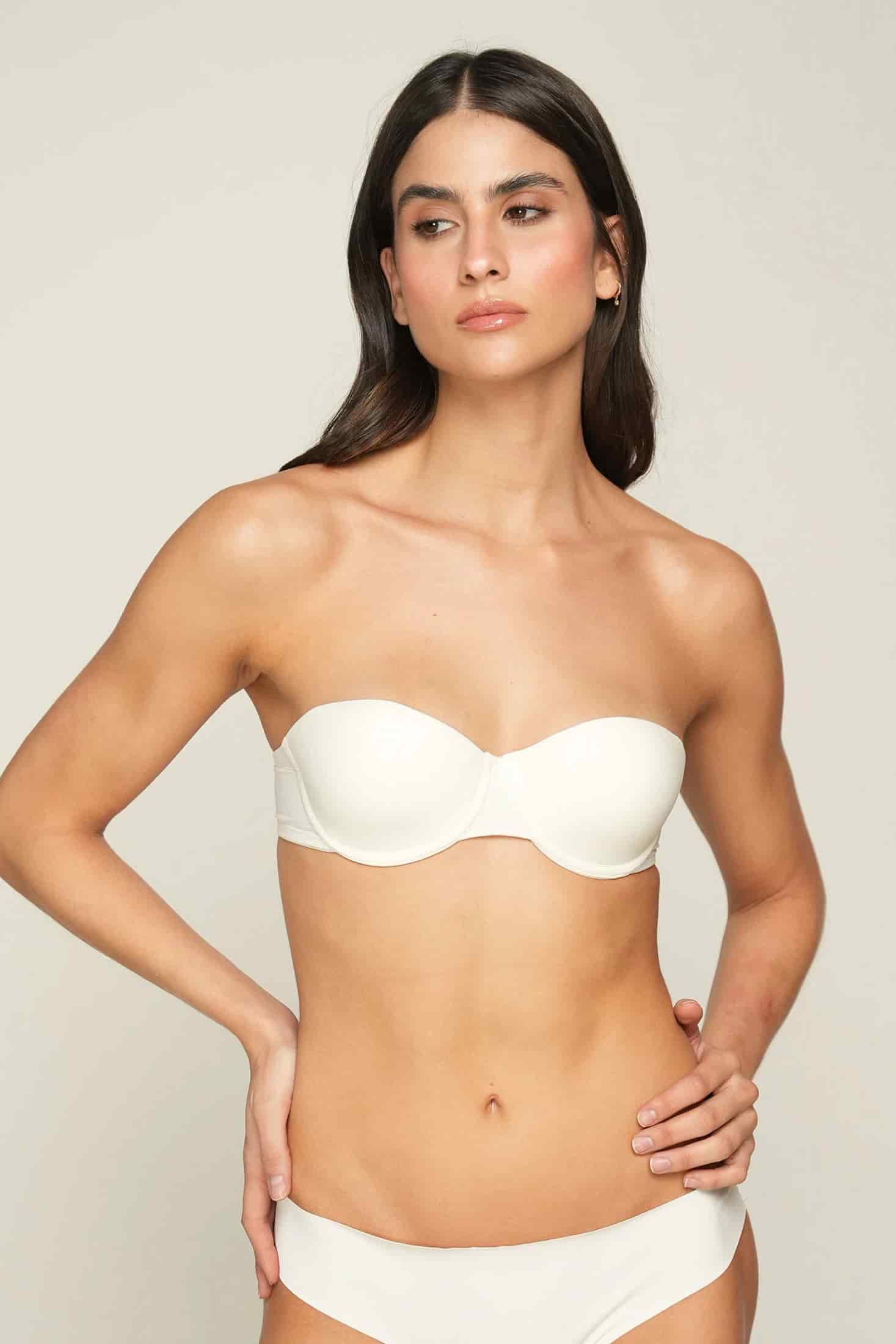 BRASIER STRAPLESS ELLIPSE ESENCIAL CRUDO - miniatura 1