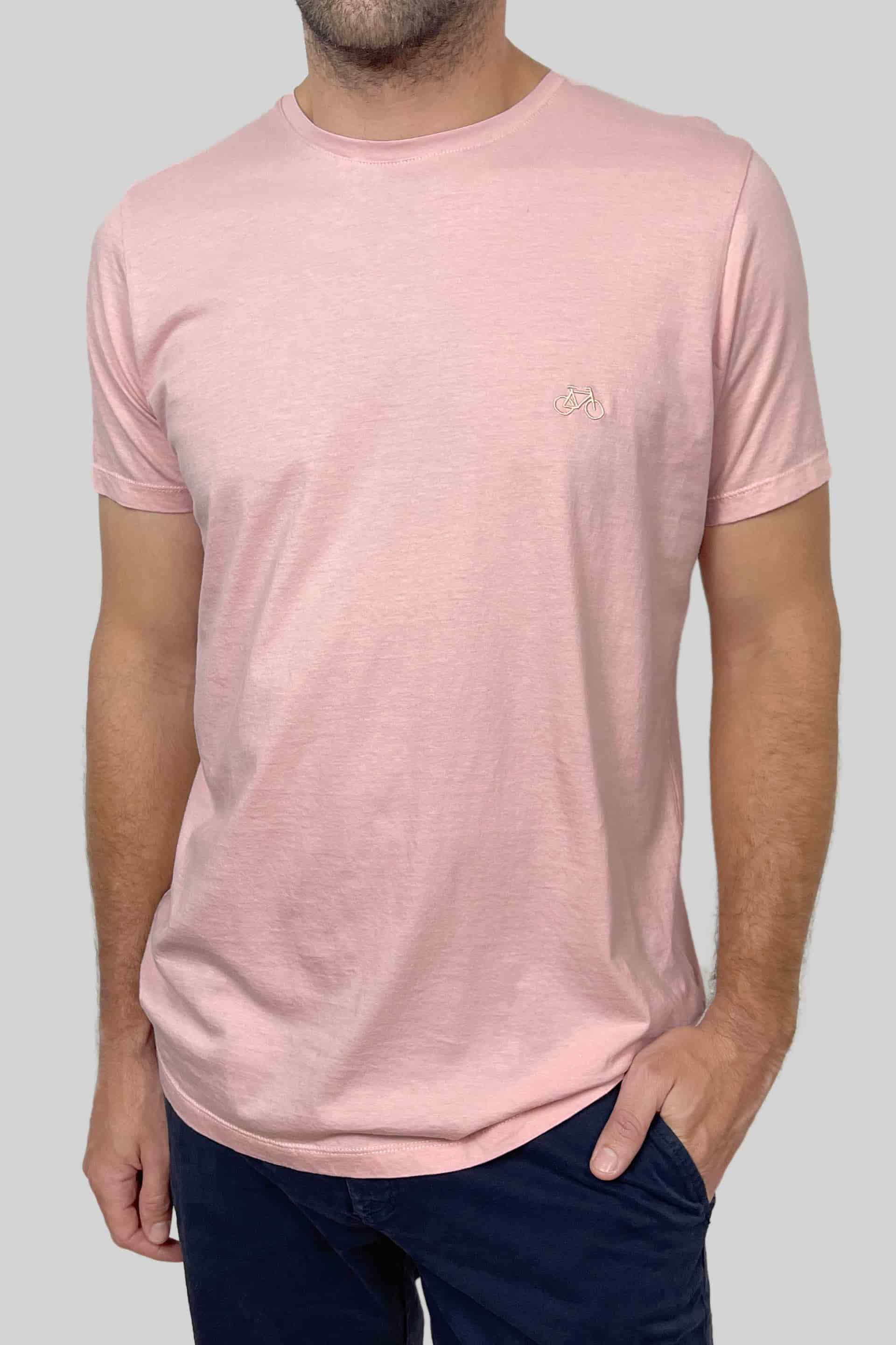 CAMISETA BÁSICA ROSADA - miniatura 1