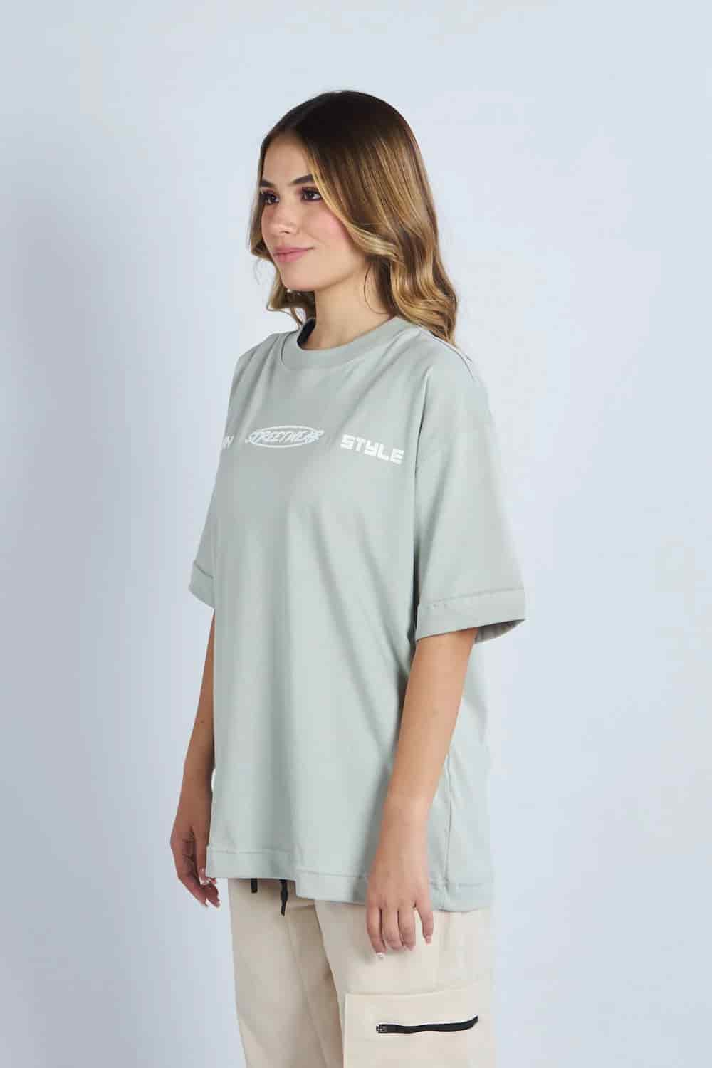 Camiseta oversize estampado Together Gris V | DROP 03 | - miniatura 7