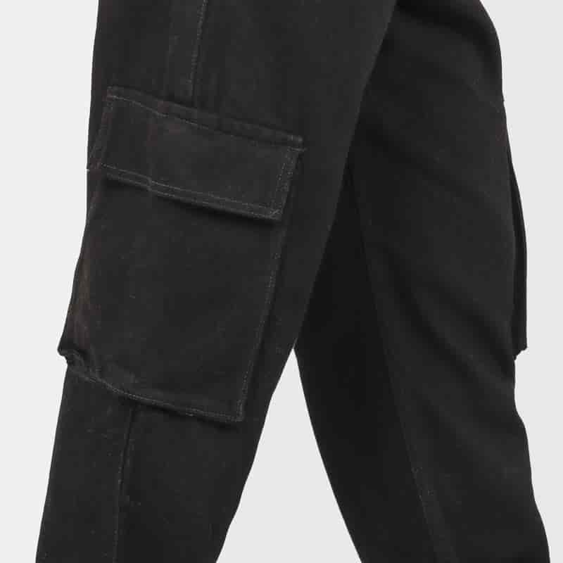 Jean Cargo Axspen H-185 Negro - miniatura 3
