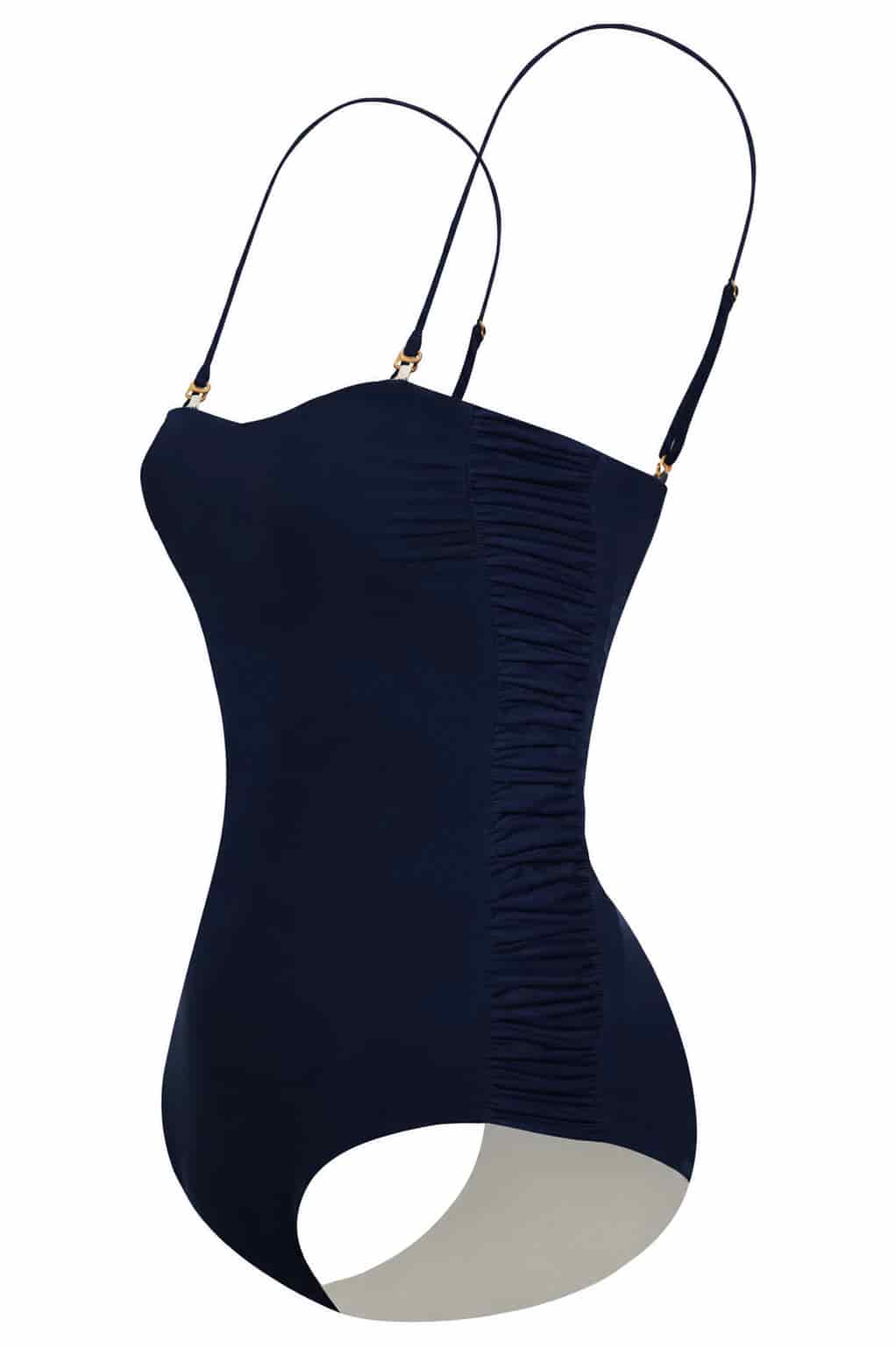 Las Balsas One Piece / Navy - Ivory - miniatura 3