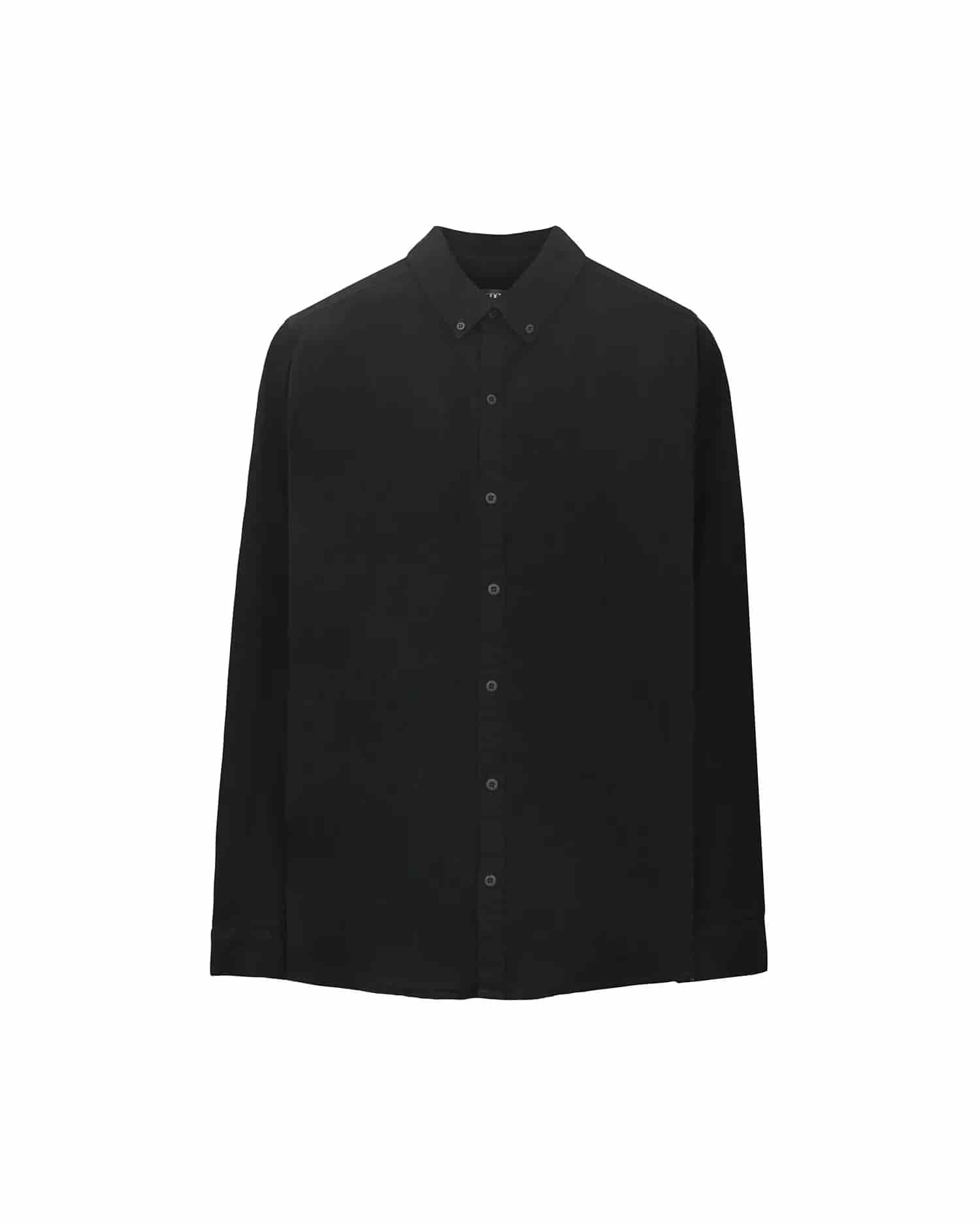 Camisa Clasica Negra - miniatura 1