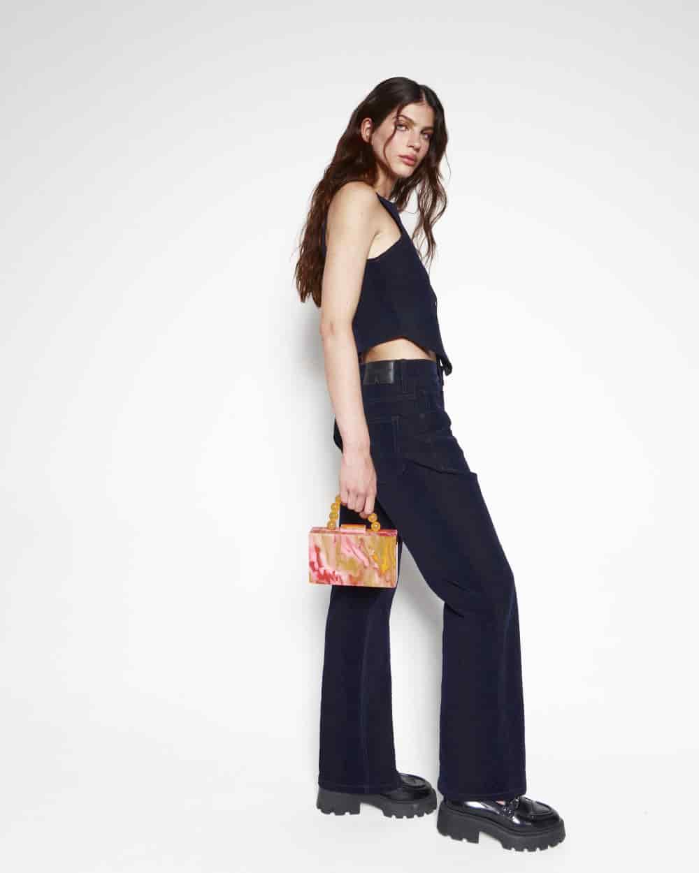 CORAL STONE HANDLE BAG - miniatura 7