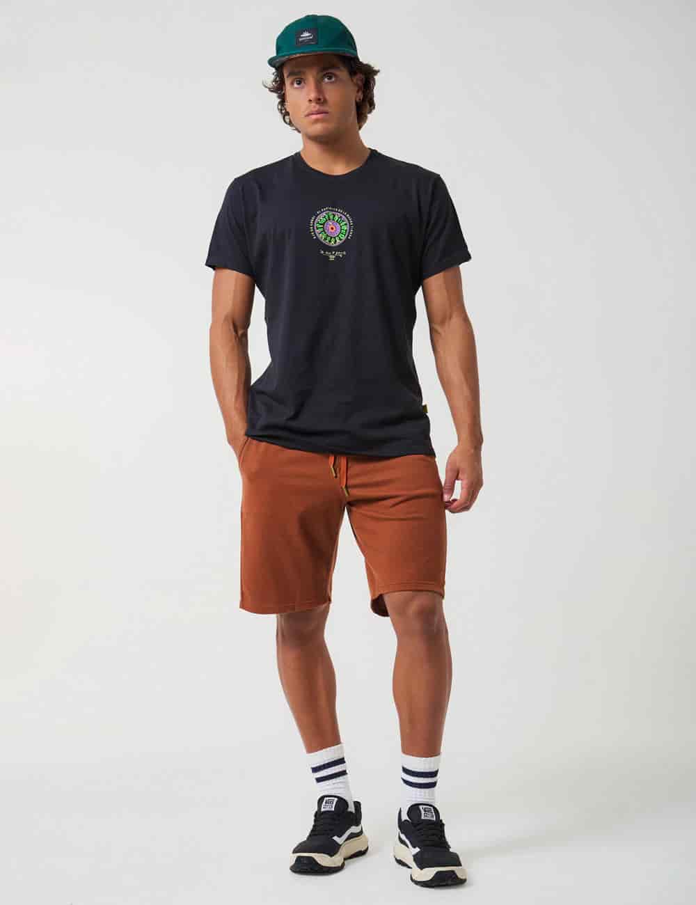 Camiseta Regular Fit Ojo de Árbol negro Hombre - miniatura 1